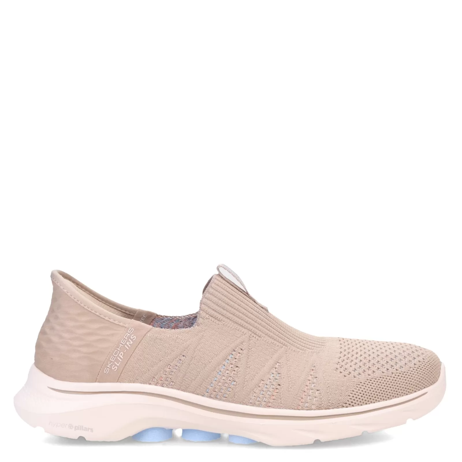 Clearance Skechers Women's , Slip-ins: GO WALK 7 - City Lights Sneaker Taupe Multi