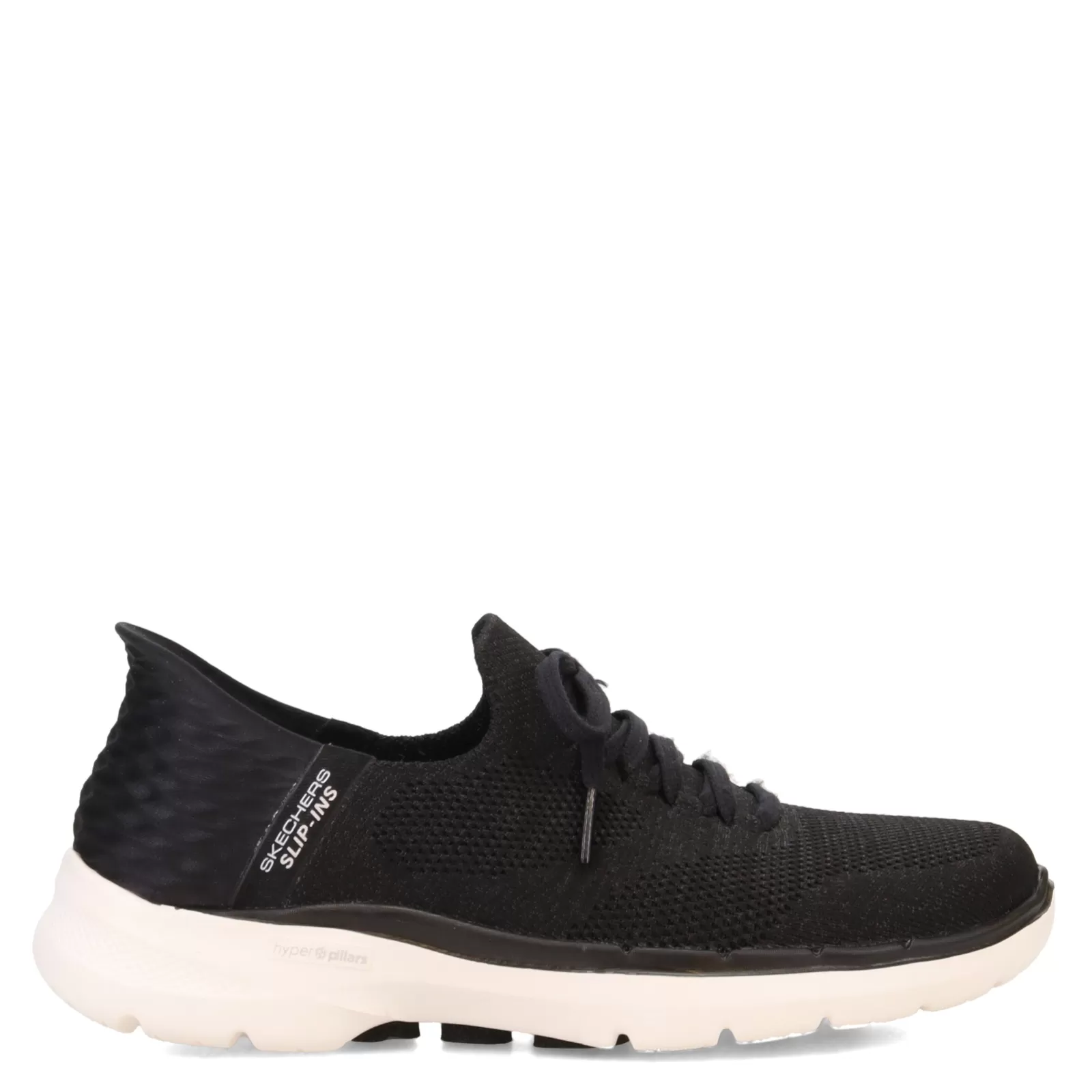 Outlet Skechers Women's , Slip-ins: GO WALK 6 - Lovely Day Sneaker Black / White