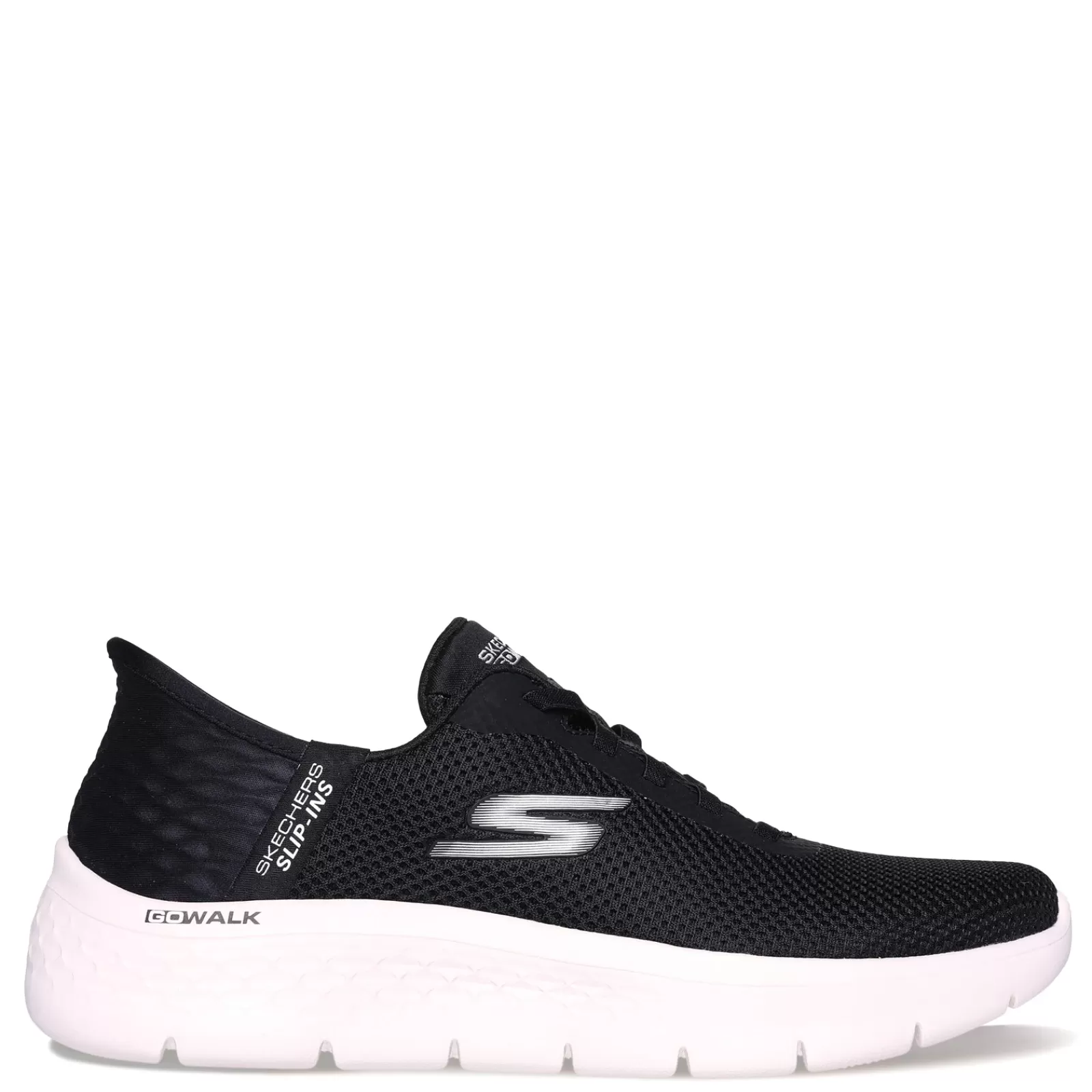 New Skechers Women's , Slip-ins: GO WALK Flex - Grand Entrance Sneaker Black White