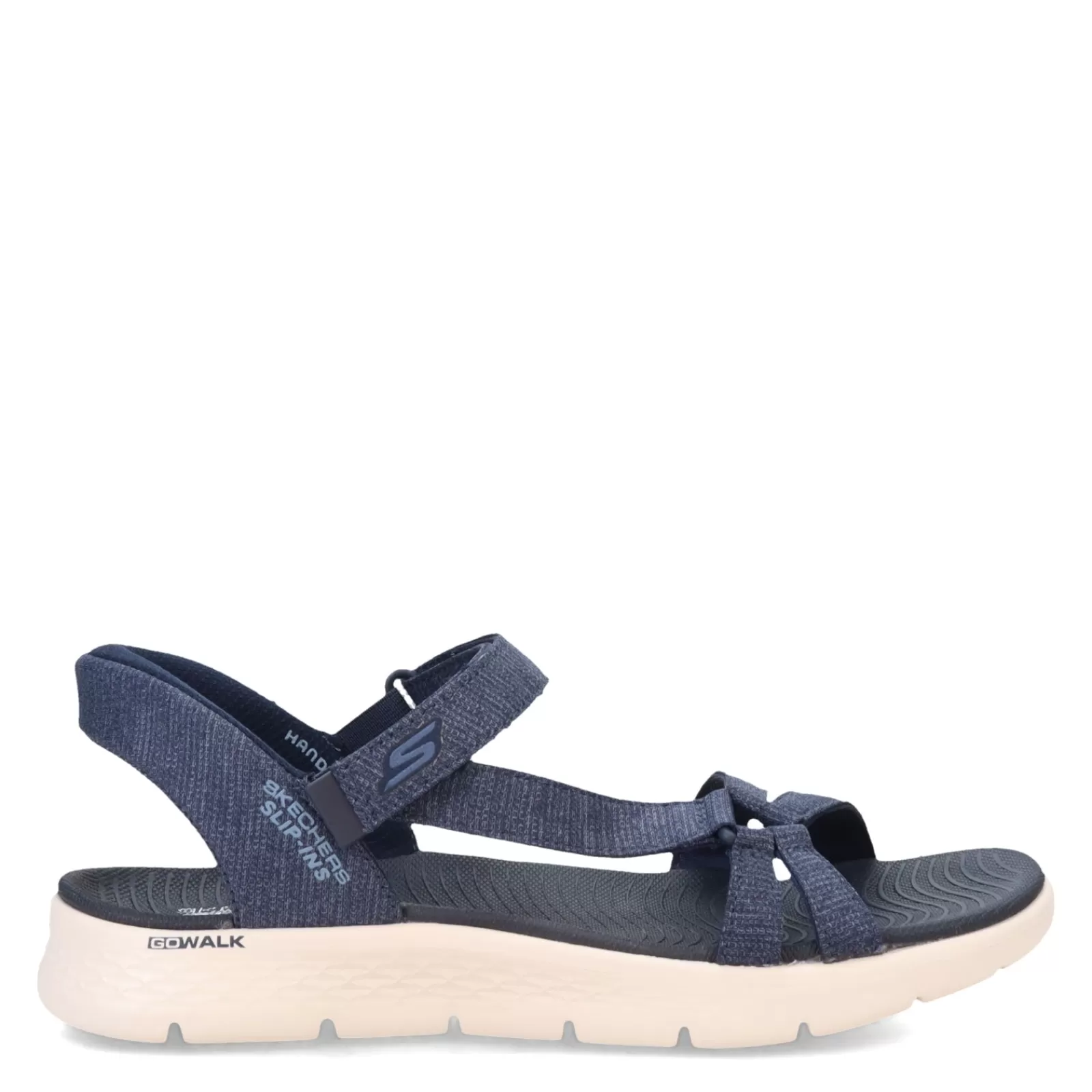 Clearance Skechers Women's Slip-Ins, GO WALK Flex - Illuminate Sandal Navy