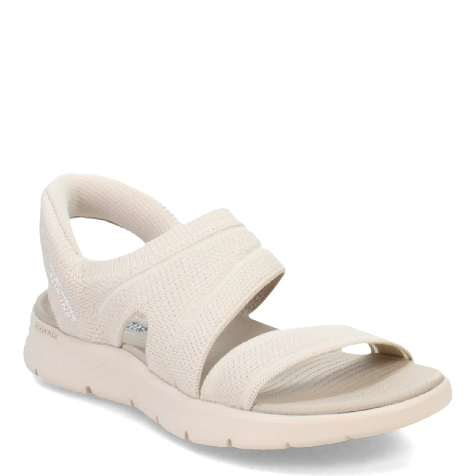 Clearance Skechers Women's , Slip-ins: GO WALK Flex Sandal - Enticing Sandal Natural