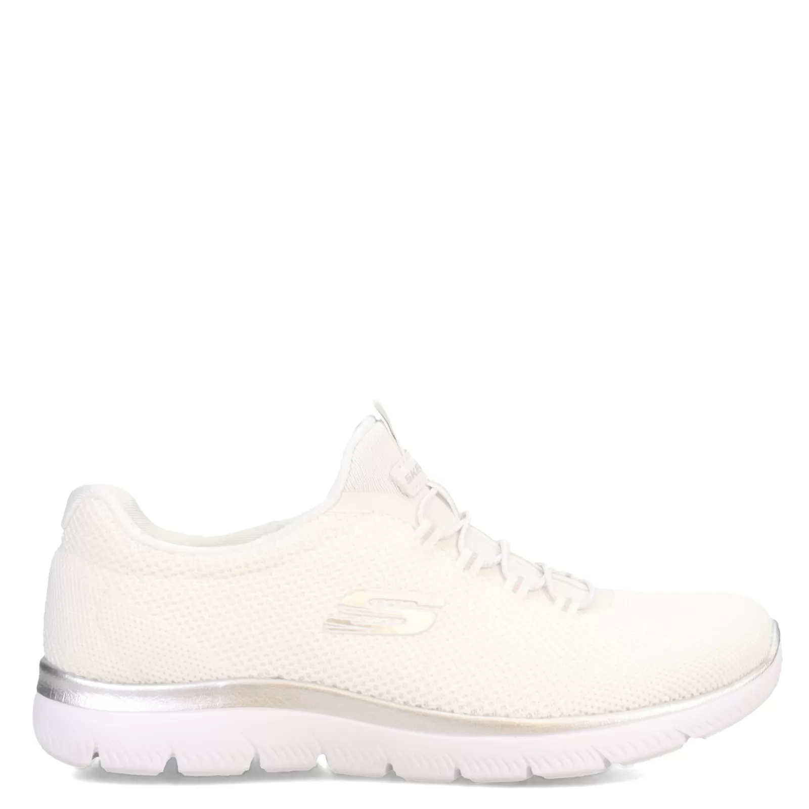 Best Skechers Women's , Summits - Cool Classic Sneaker White Silver