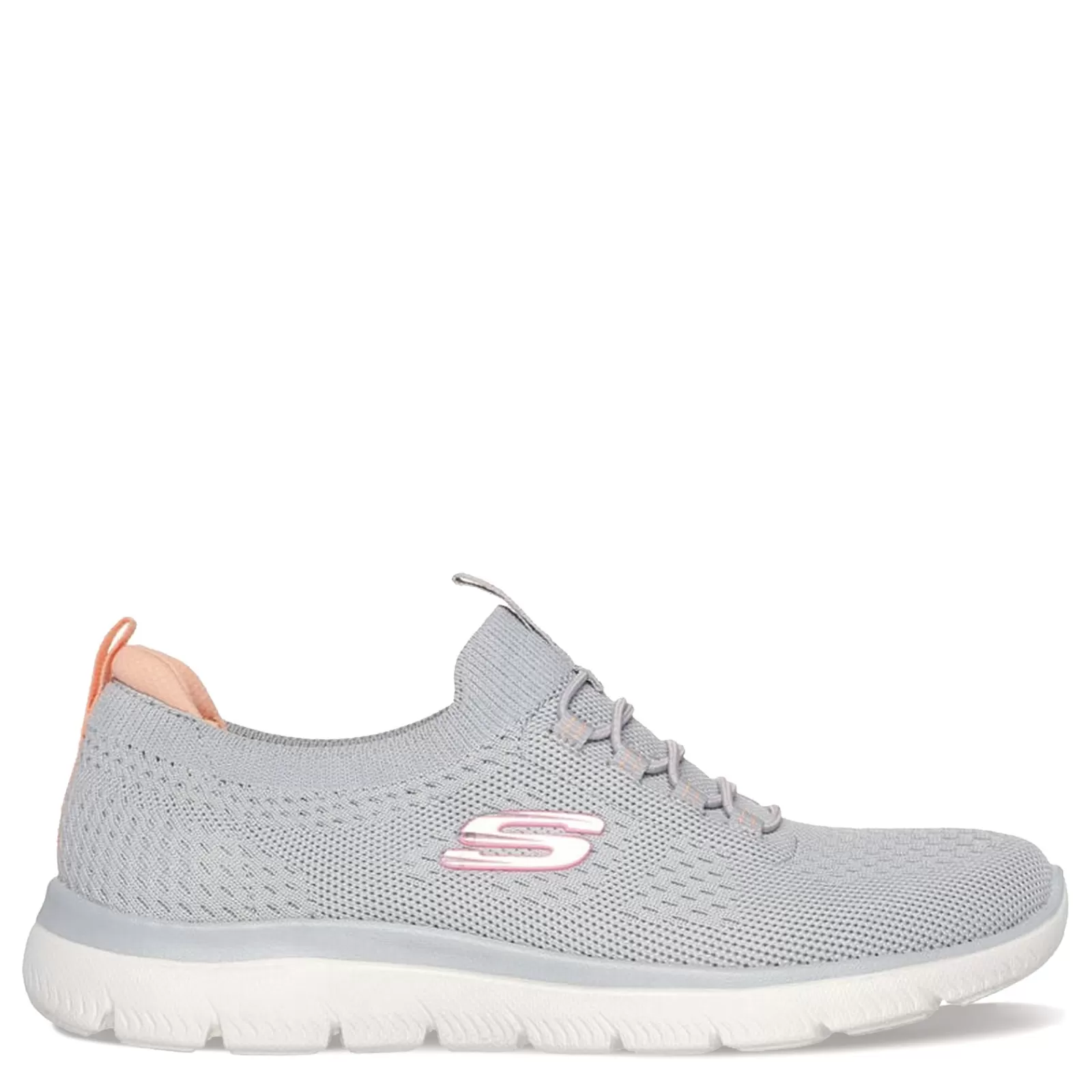 Hot Skechers Women's , Summits - Top Player Sneaker - Wide Width Gray