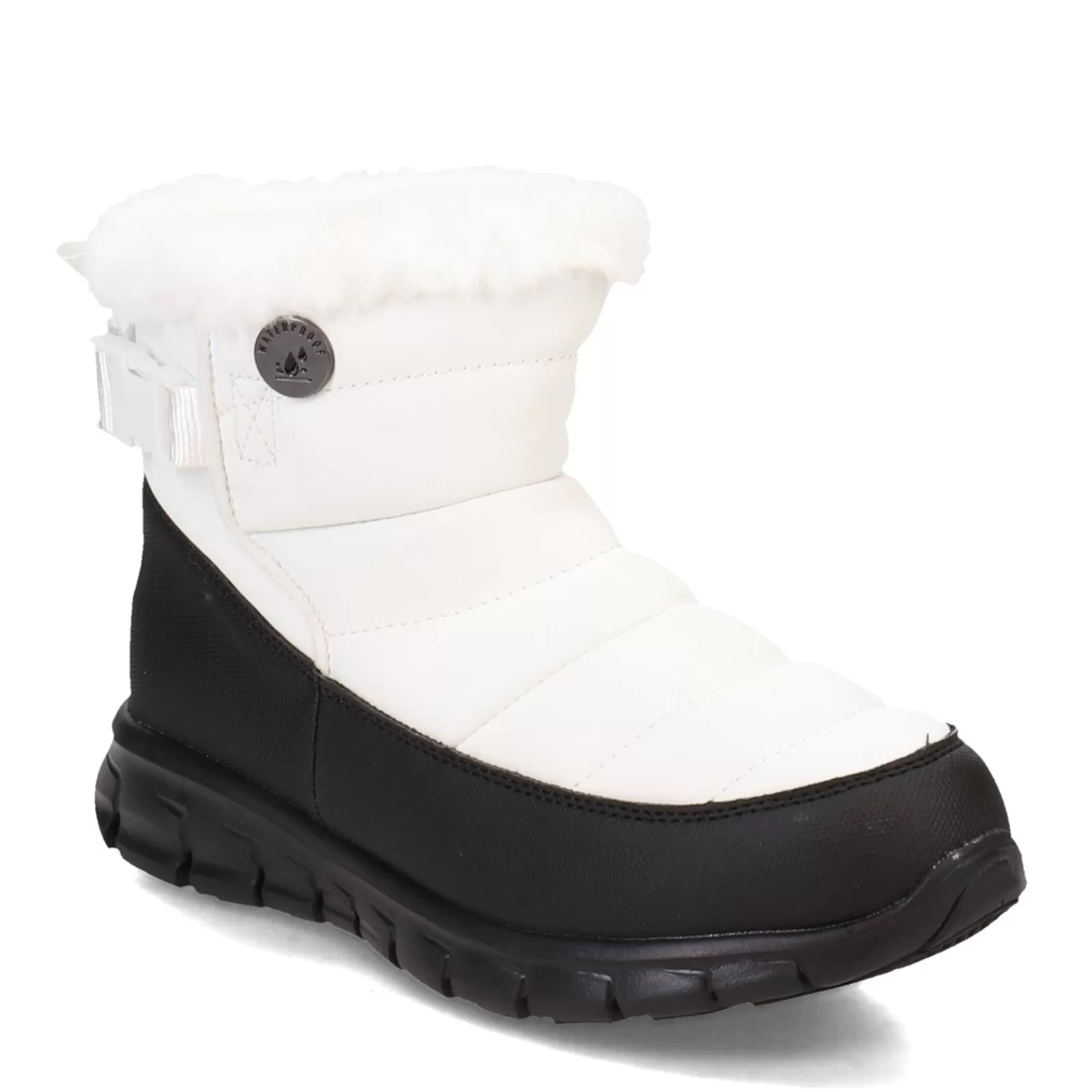 Outlet Skechers Women's , Synergy - Nocturne Boot White Black