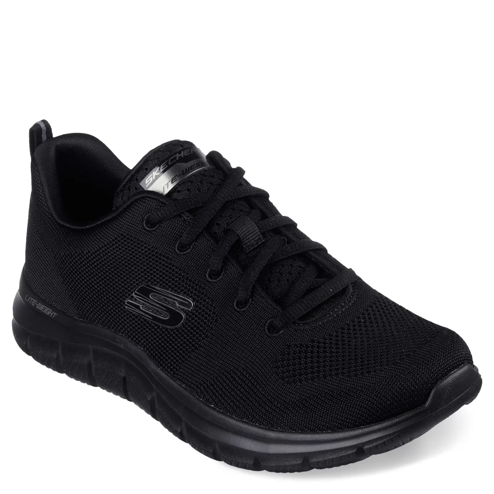 Shop Skechers Women's , Track - Daytime Dreamer Sneaker Solid Black