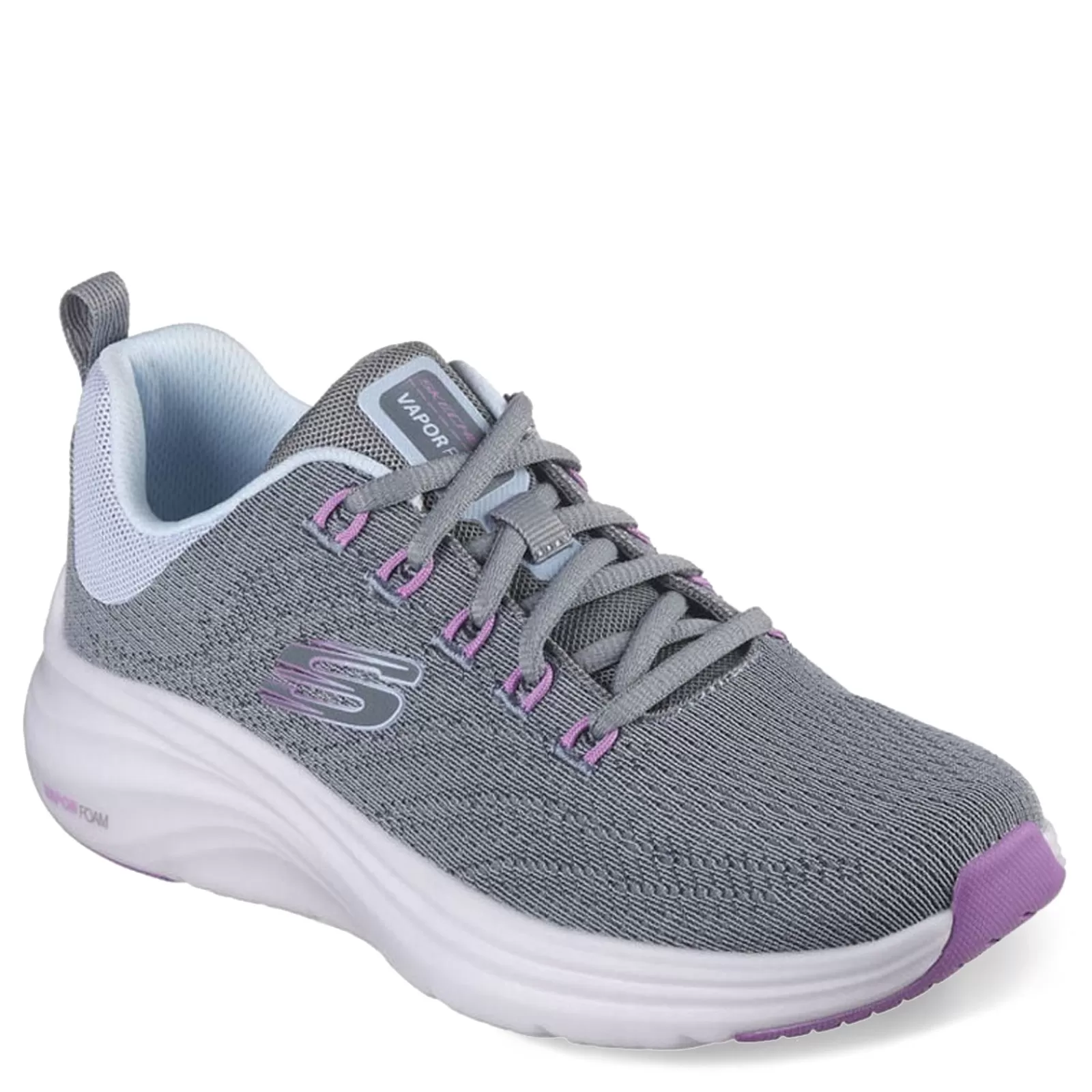 Best Skechers Women's , Vapor Foam Sneaker Gray Light Blue Multi