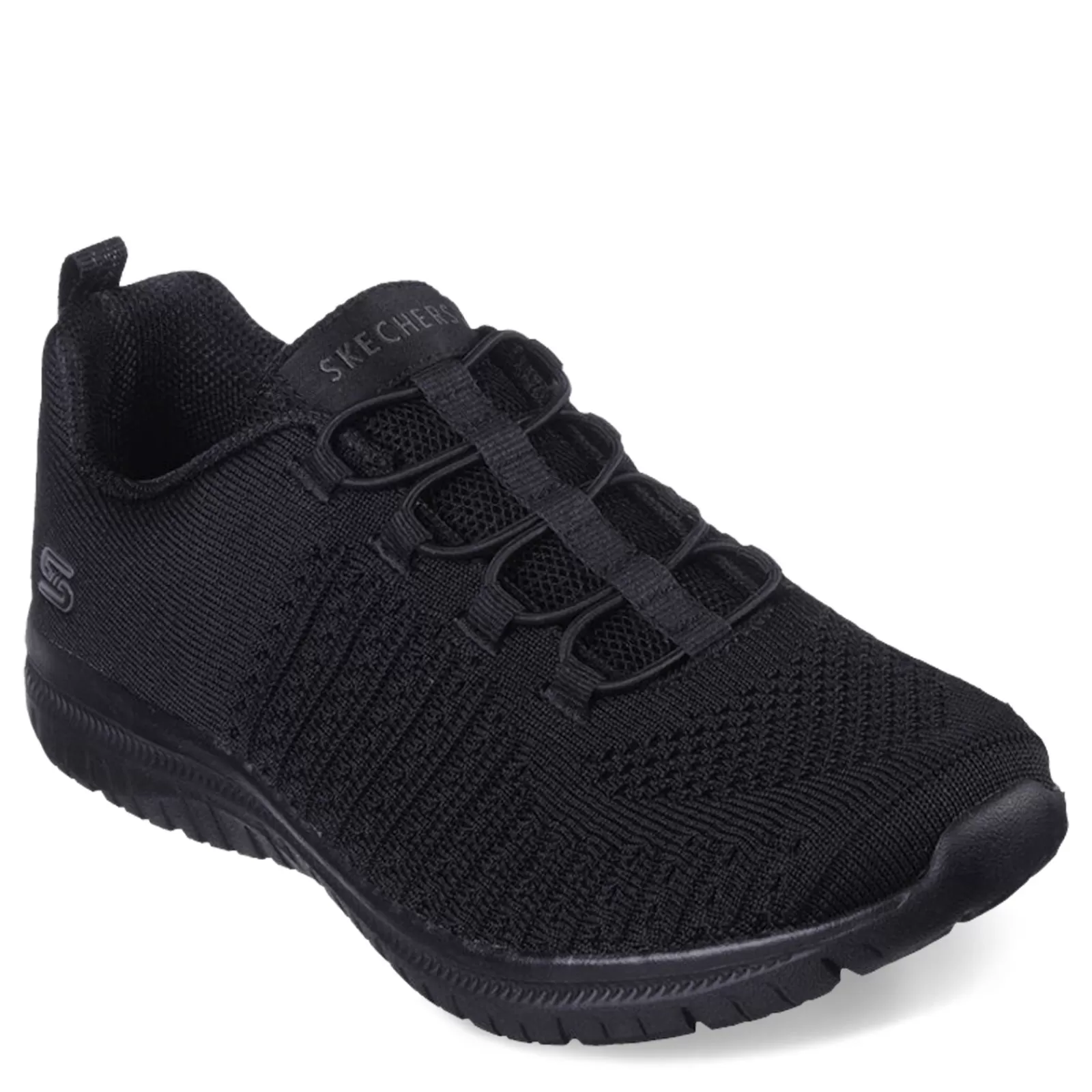 Shop Skechers Women's , Virtue Sneaker - Wide Width Solid Black