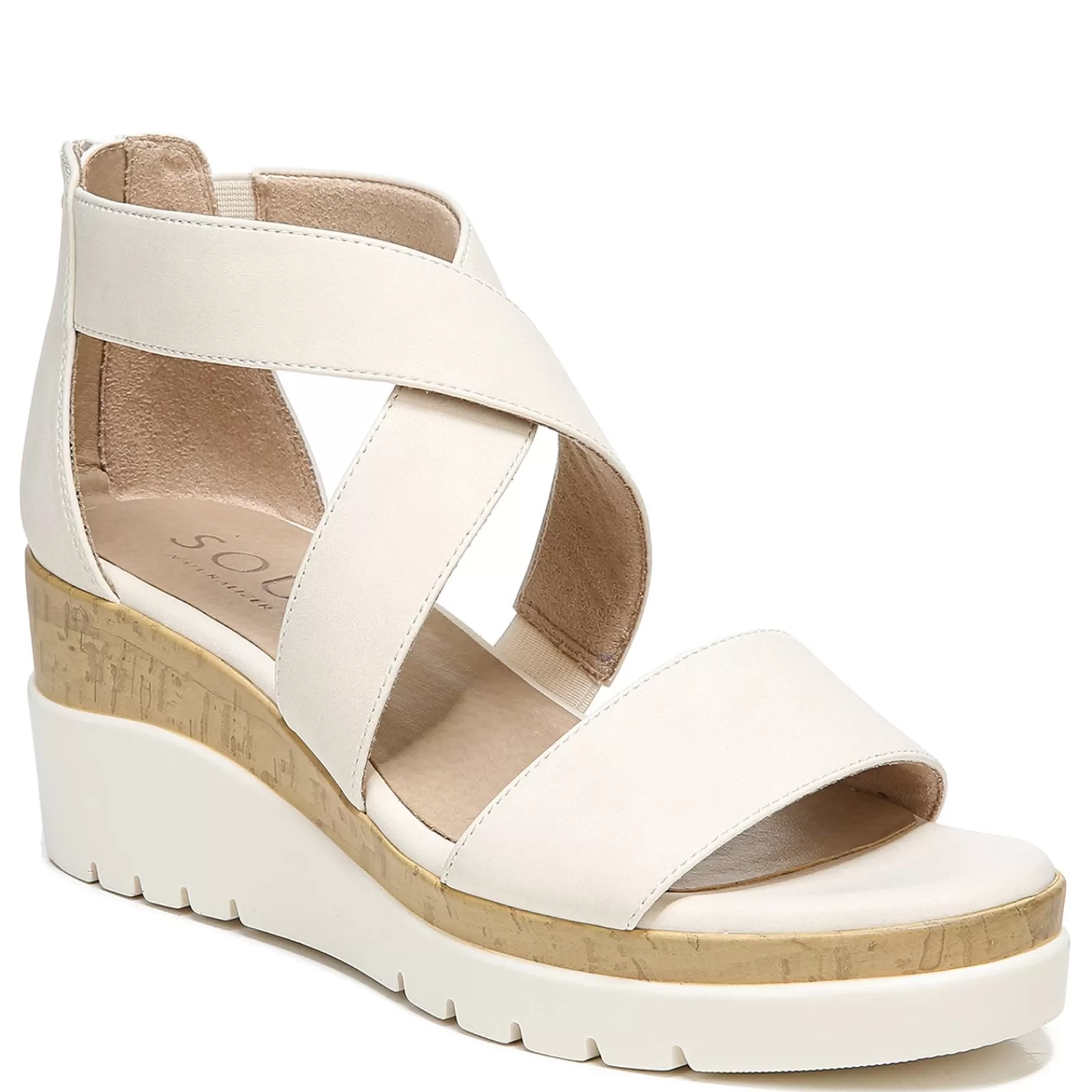 Sale SOUL Naturalizer Women's , Goodtimes Wedge Sandal Porcelain