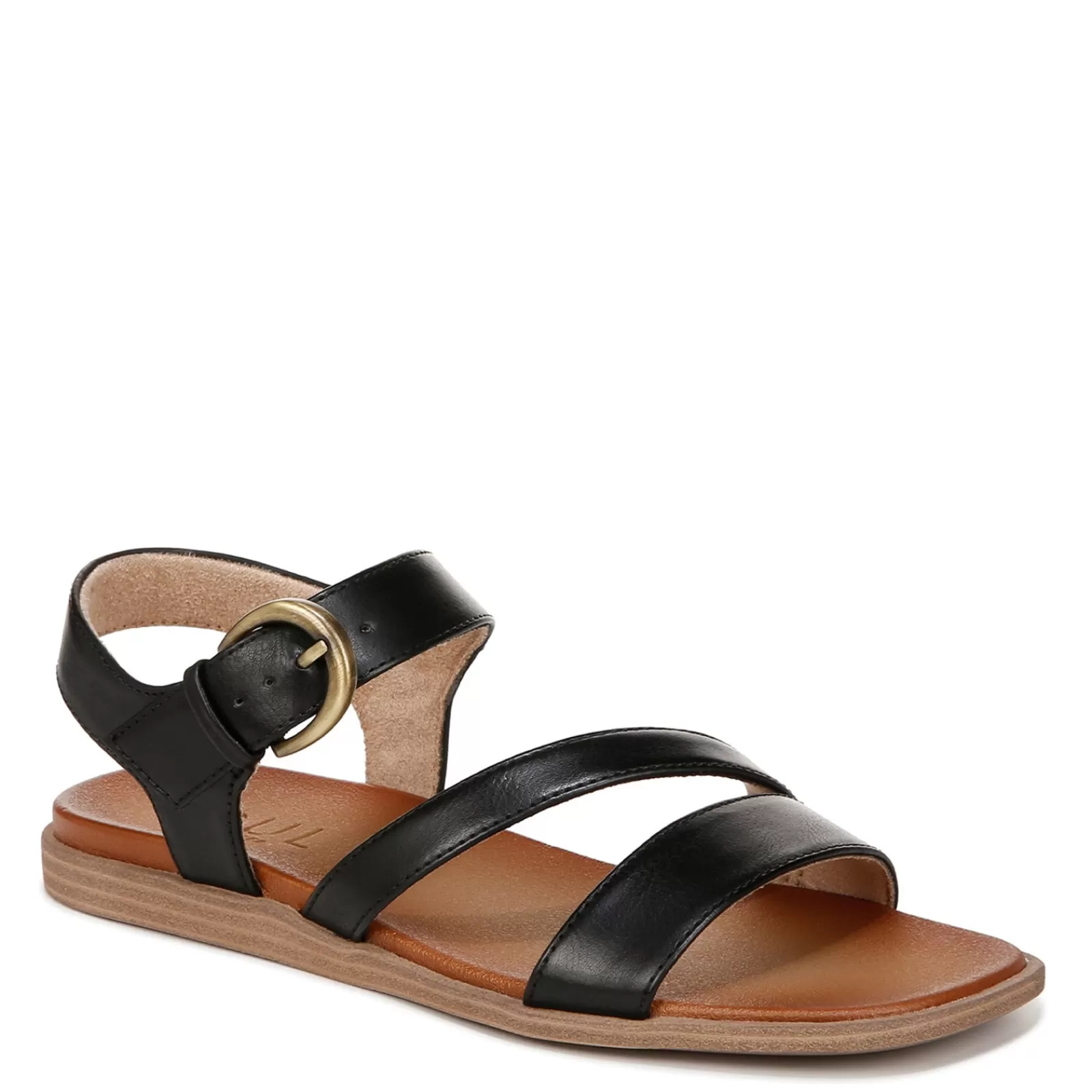 Cheap SOUL Naturalizer Women's , Jayvee Sandal Black Faux Leather