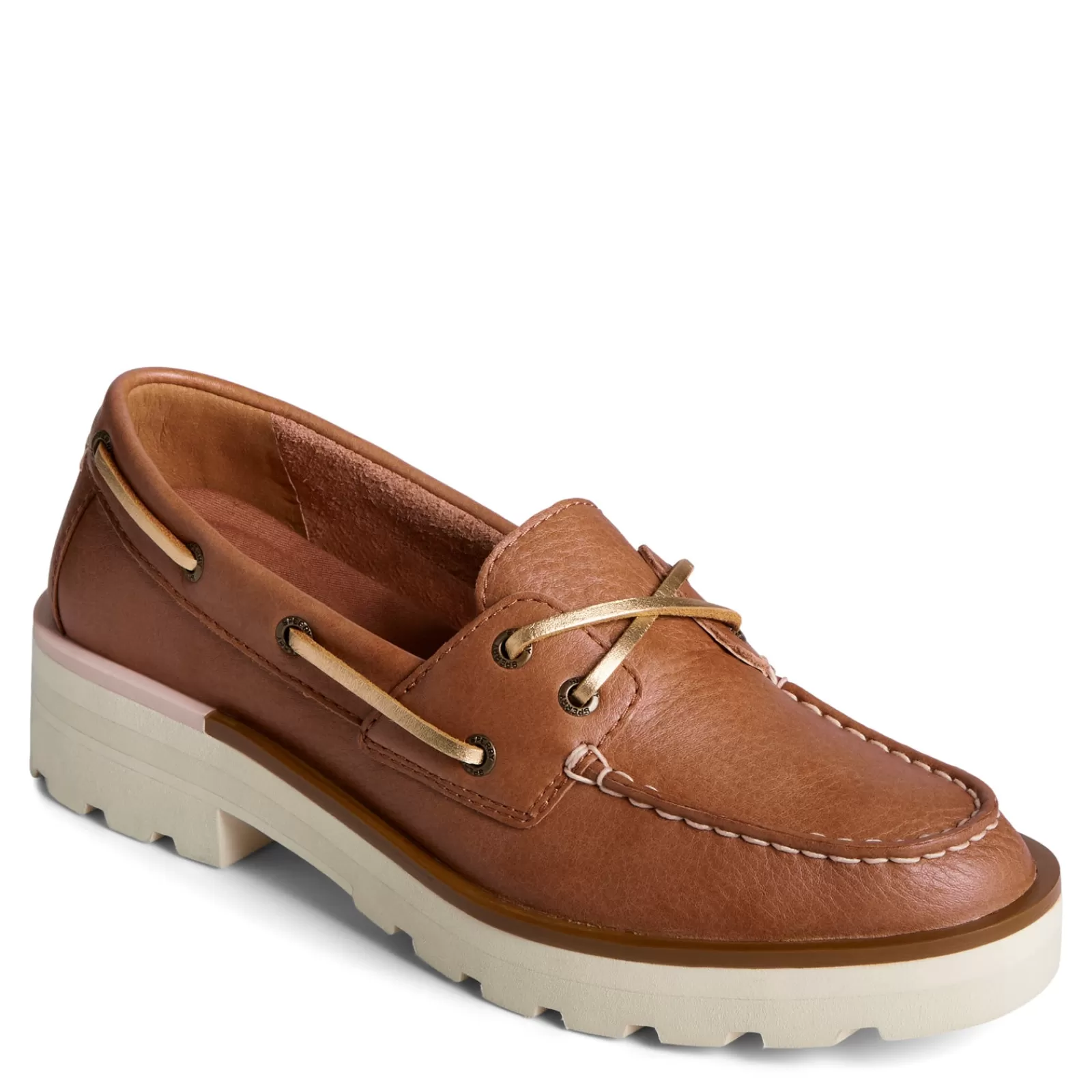 Best Sale Sperry Women's , Chunky Boat 2-Eye Boat Shoe Tan