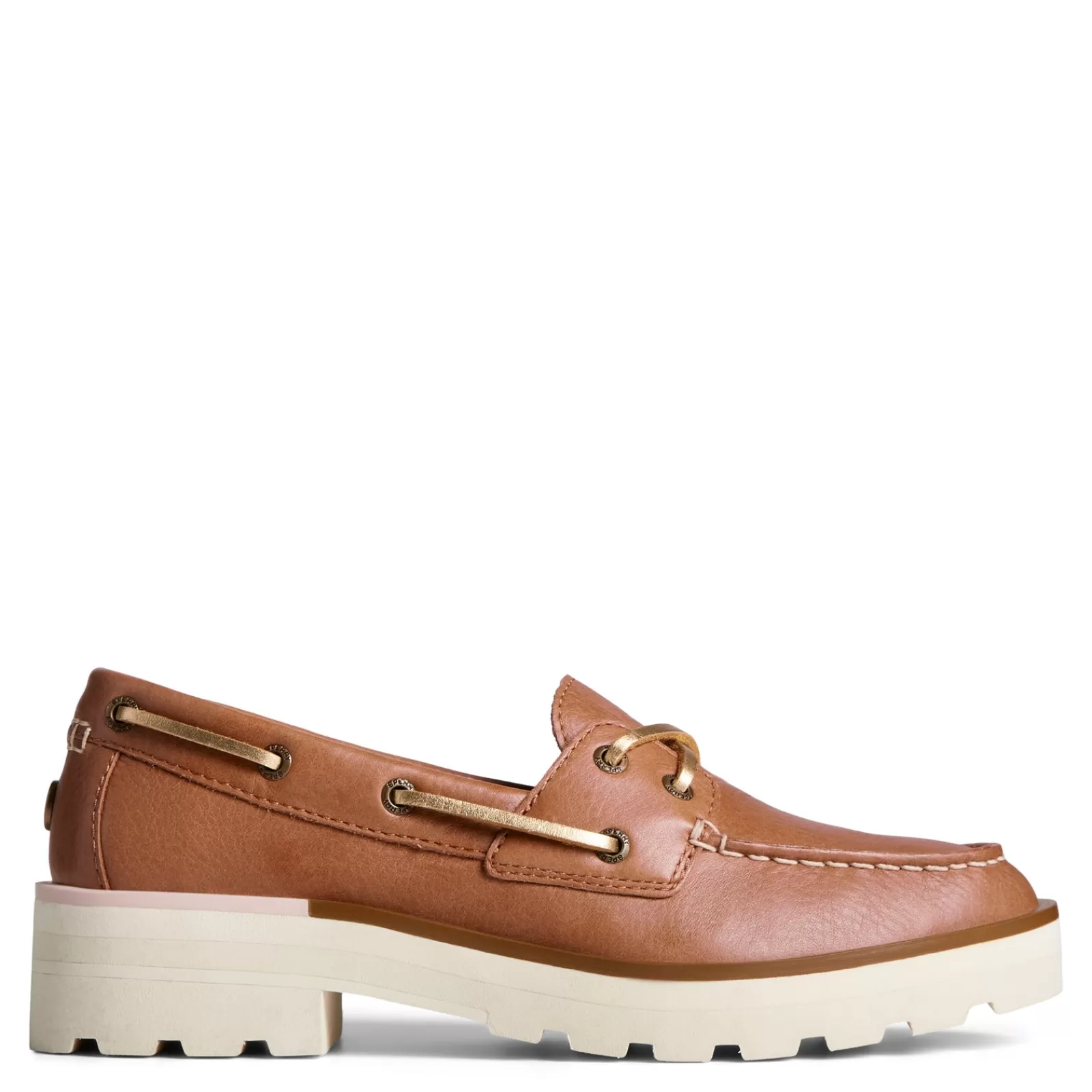 Best Sale Sperry Women's , Chunky Boat 2-Eye Boat Shoe Tan