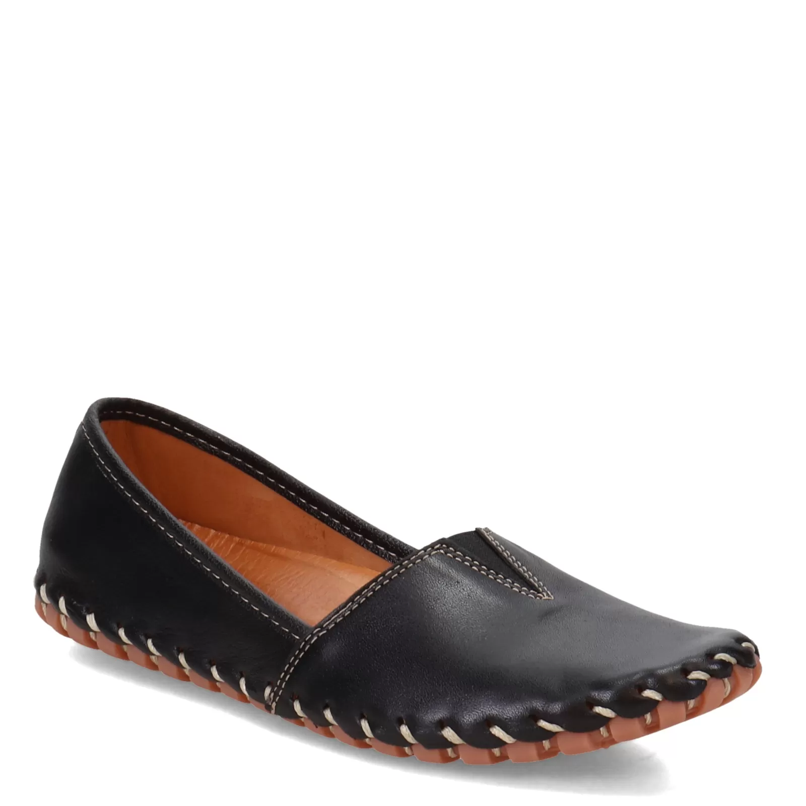 Hot Spring Step Women's , Kathaleta Slip-On Black Leather