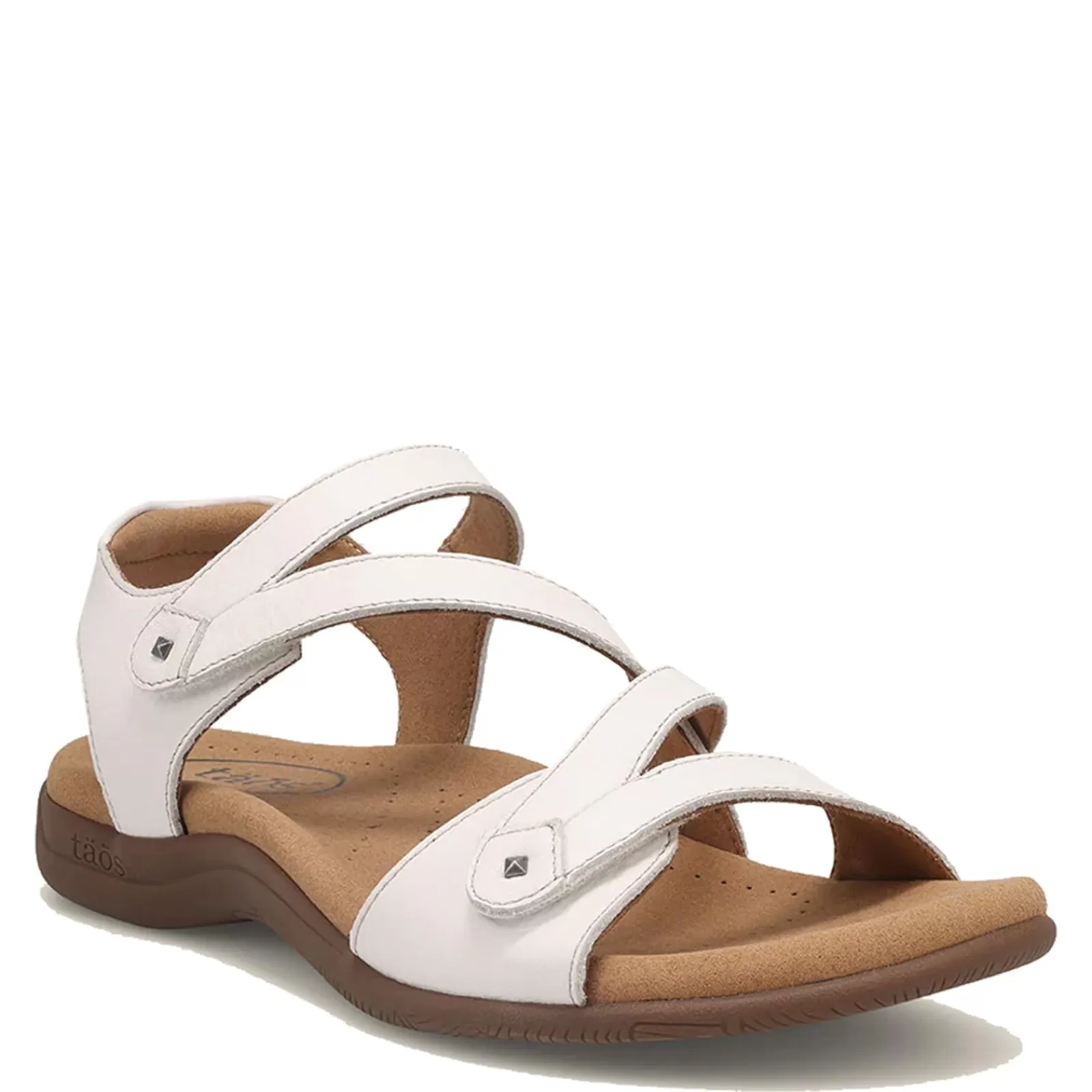 Hot Taos Women's , Big Time Sandal White