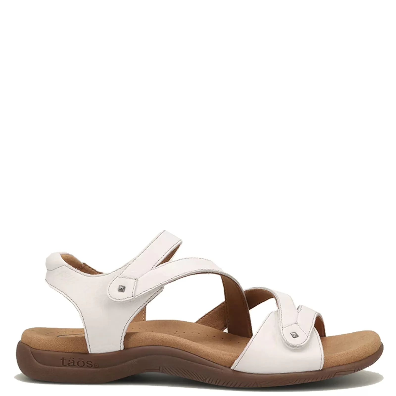 Hot Taos Women's , Big Time Sandal White