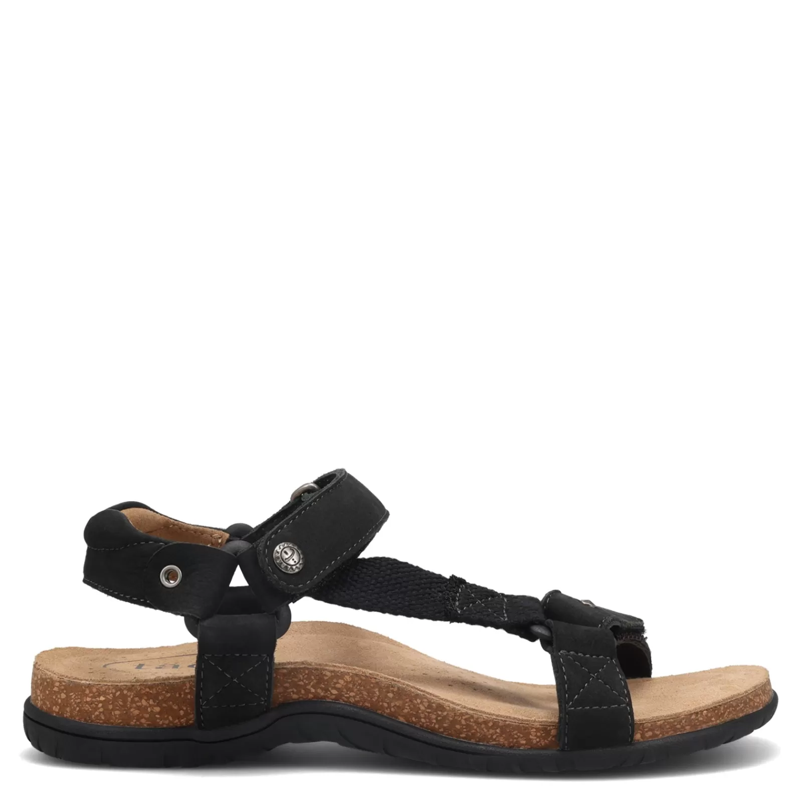 Best Sale Taos Women's , Mixer Sandal Black Nubuck