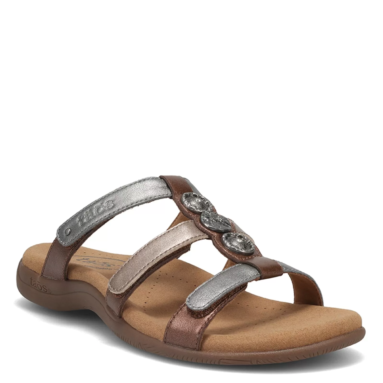 Fashion Taos Women's , Prize 4 Sandal Metallic Multi