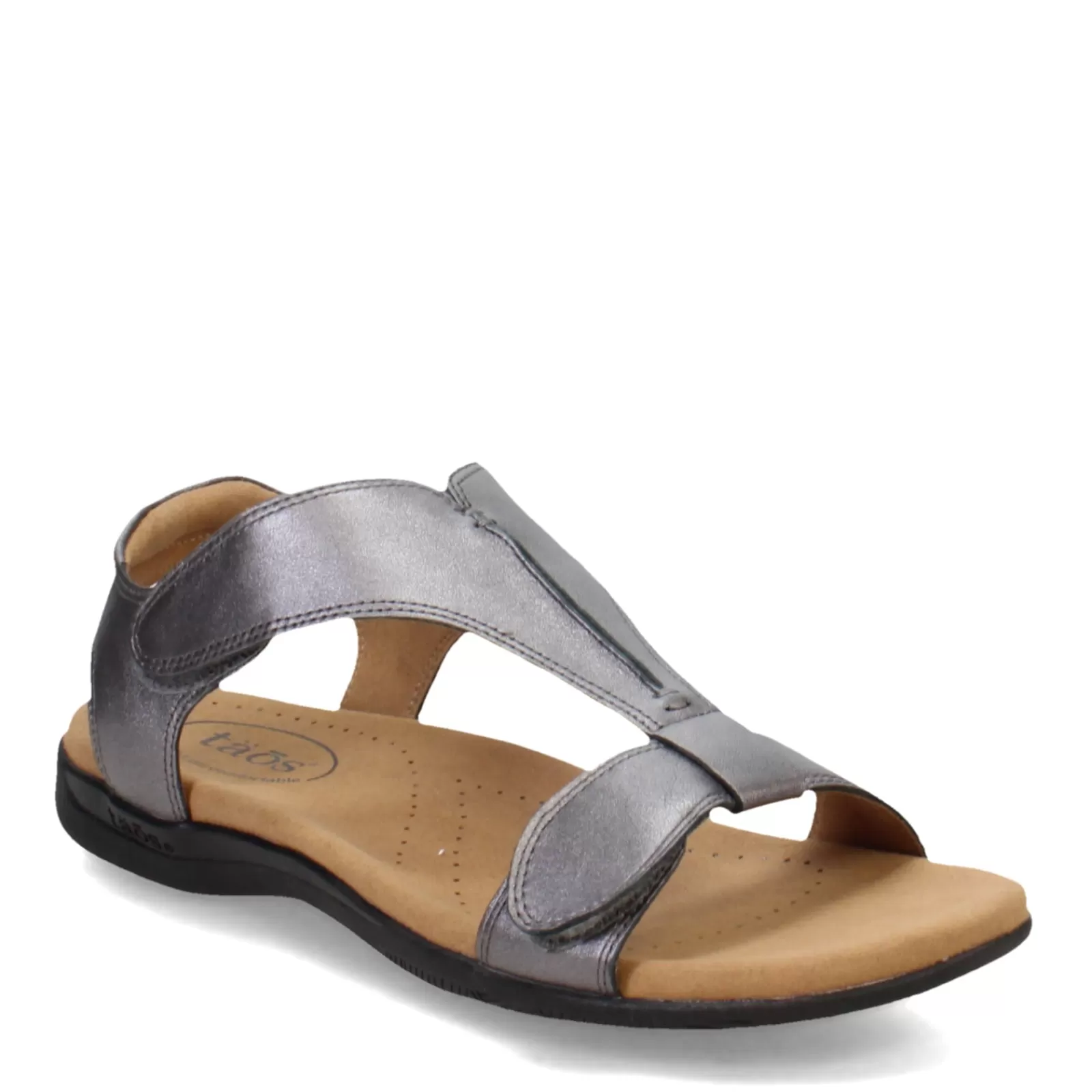 Shop Taos Women's , The Show Sandal Pewter