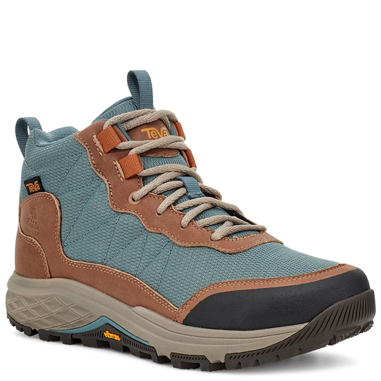 Online Teva Women's , Ridgeview Mid Waterproof Boot Tan Blue