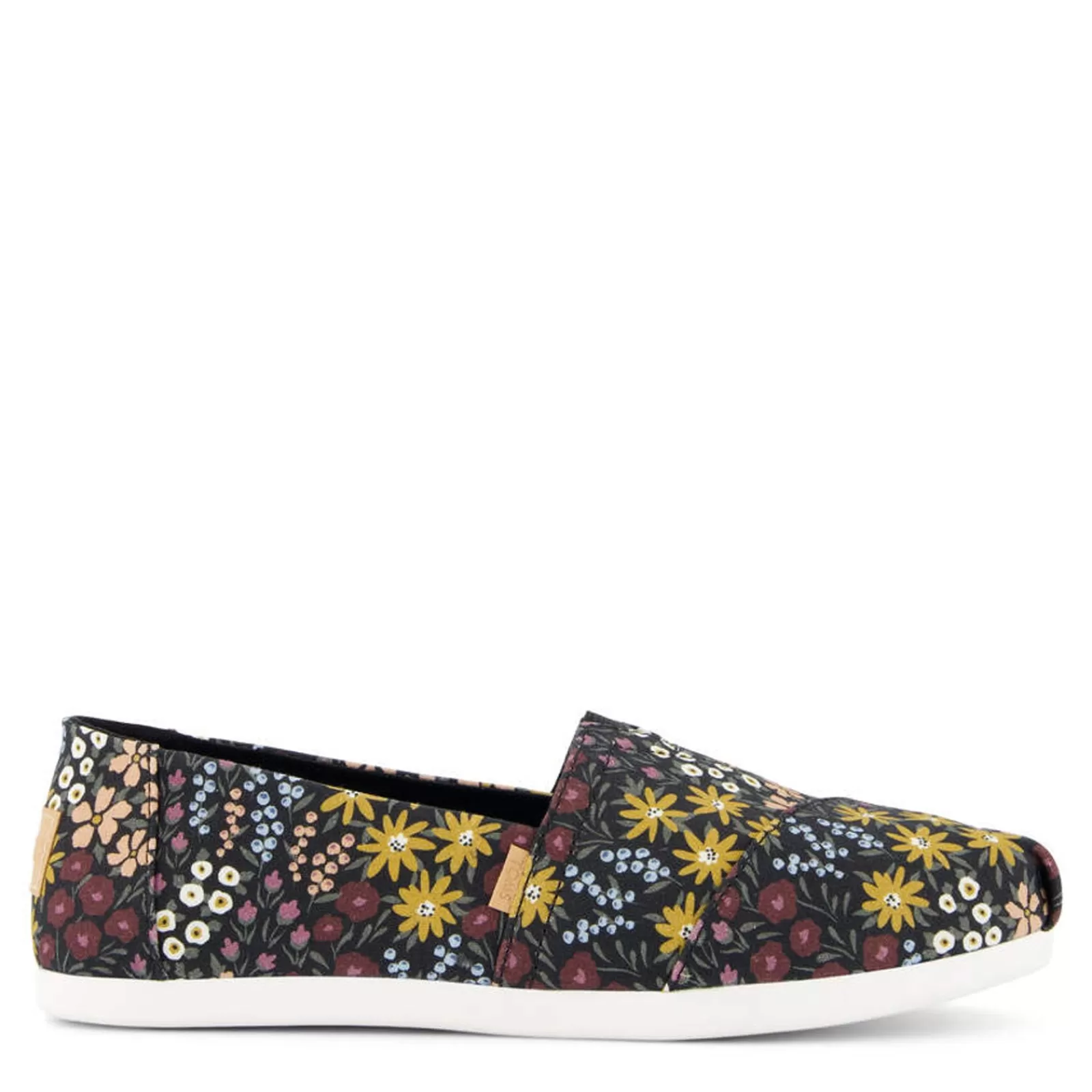 Cheap TOMS Women's , Alpargata Slip-On Black Floral