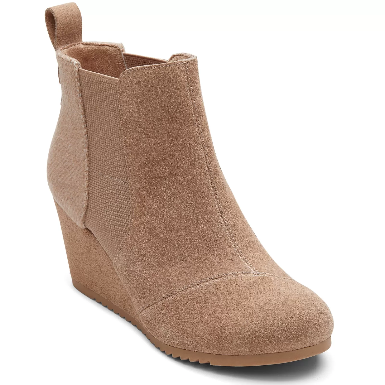 New TOMS Women's , Emery Boot Taupe Suede