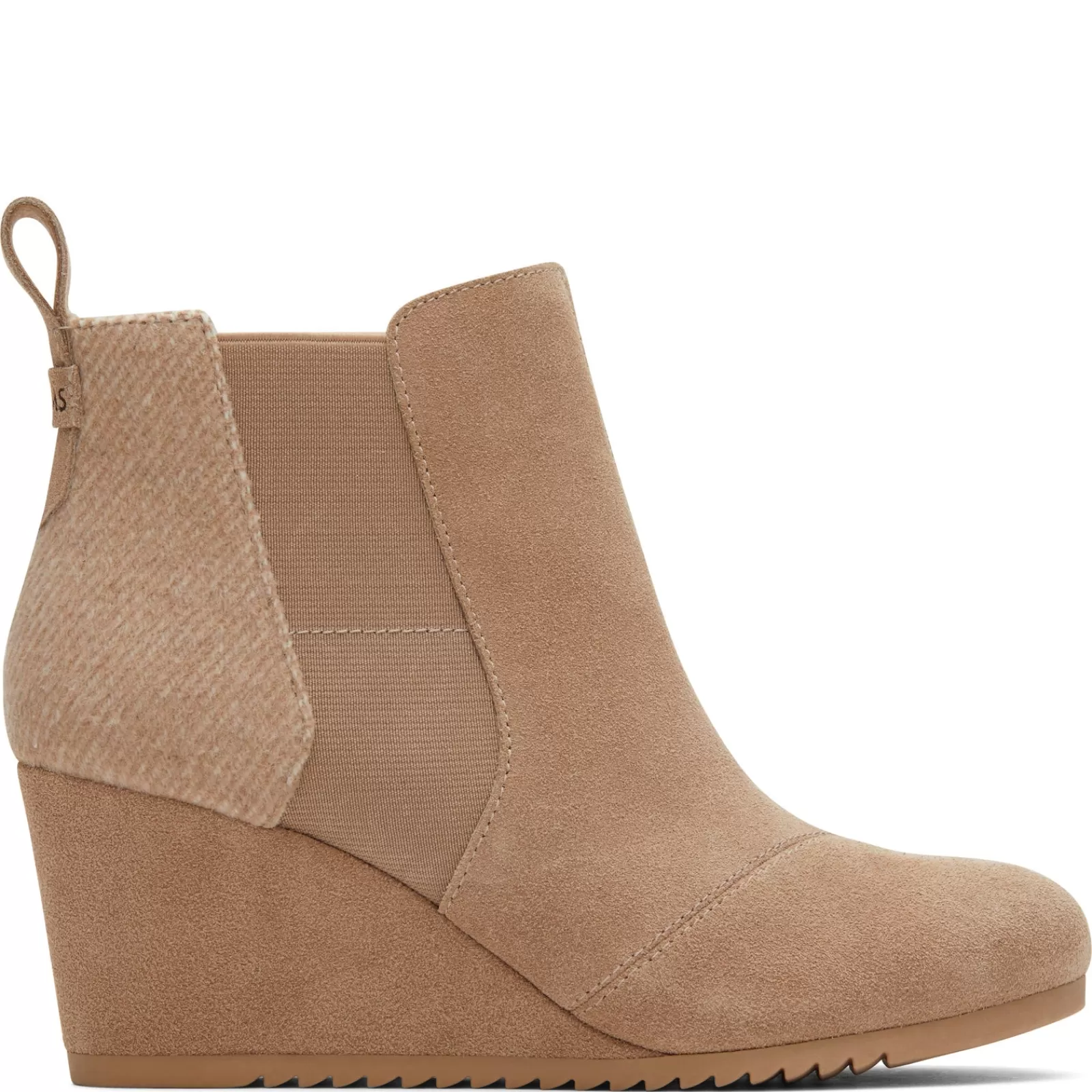 New TOMS Women's , Emery Boot Taupe Suede