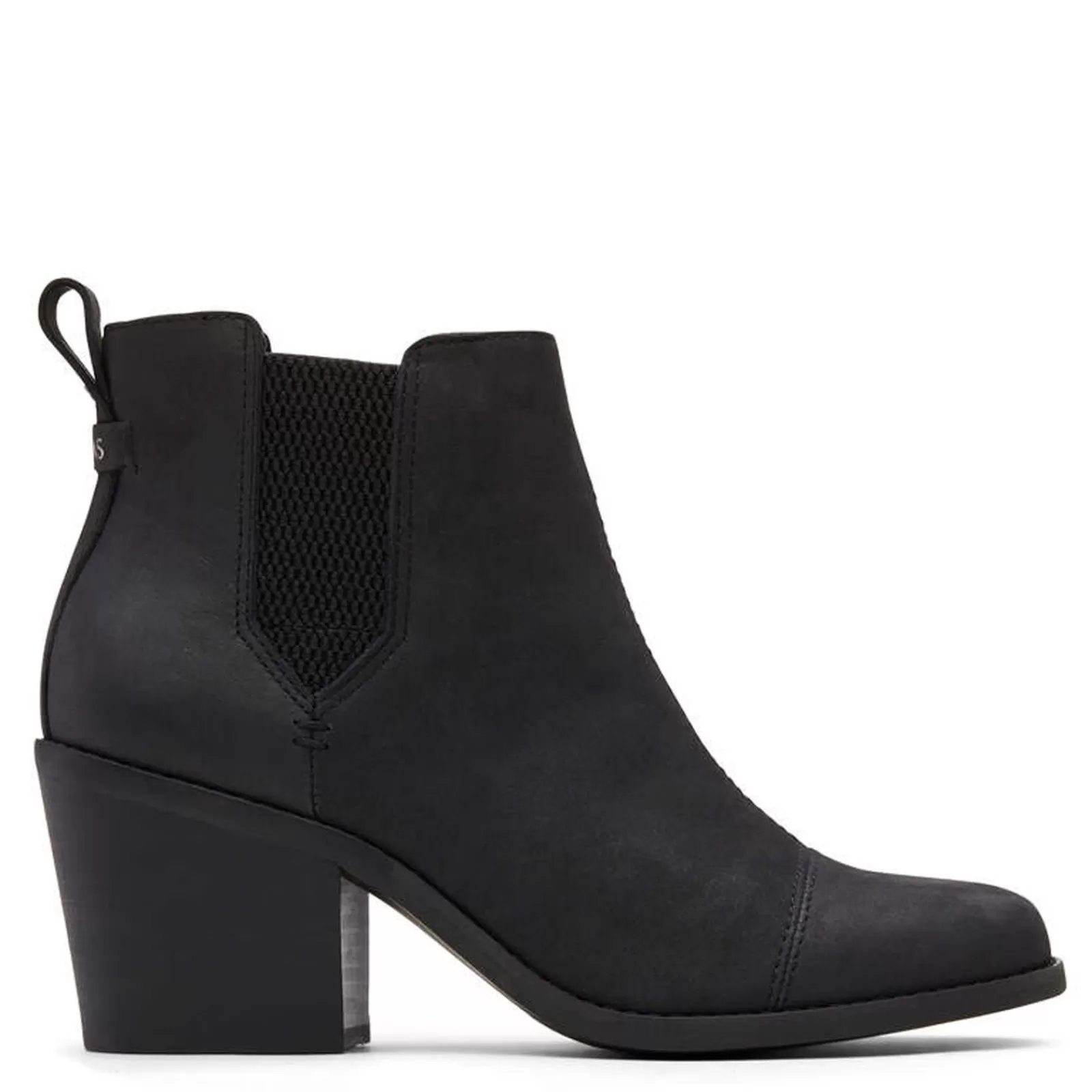 New TOMS Women's , Everly Boot Black Nubuck