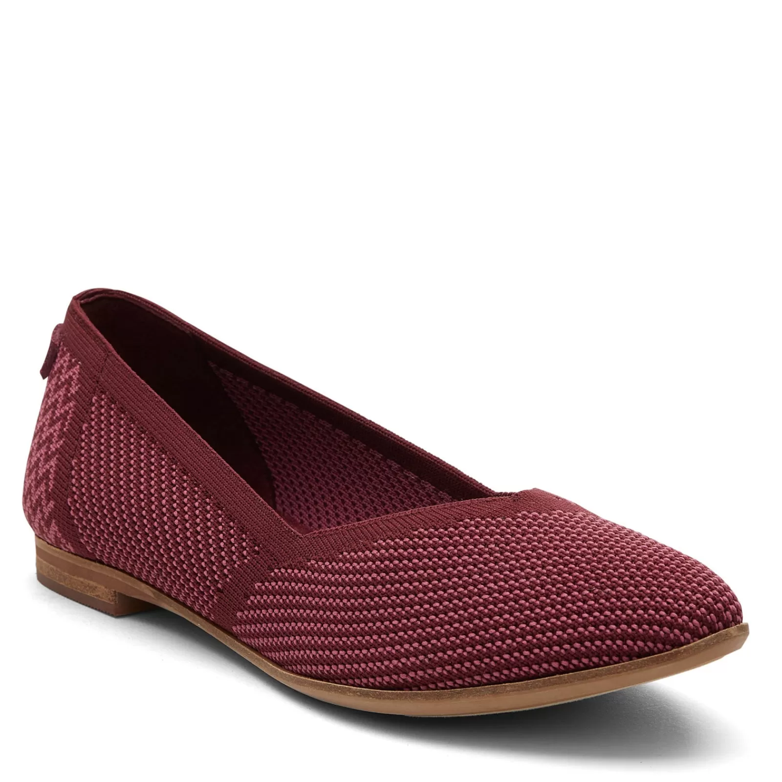 Best TOMS Women's , Jutti Neat Flat Burgundy