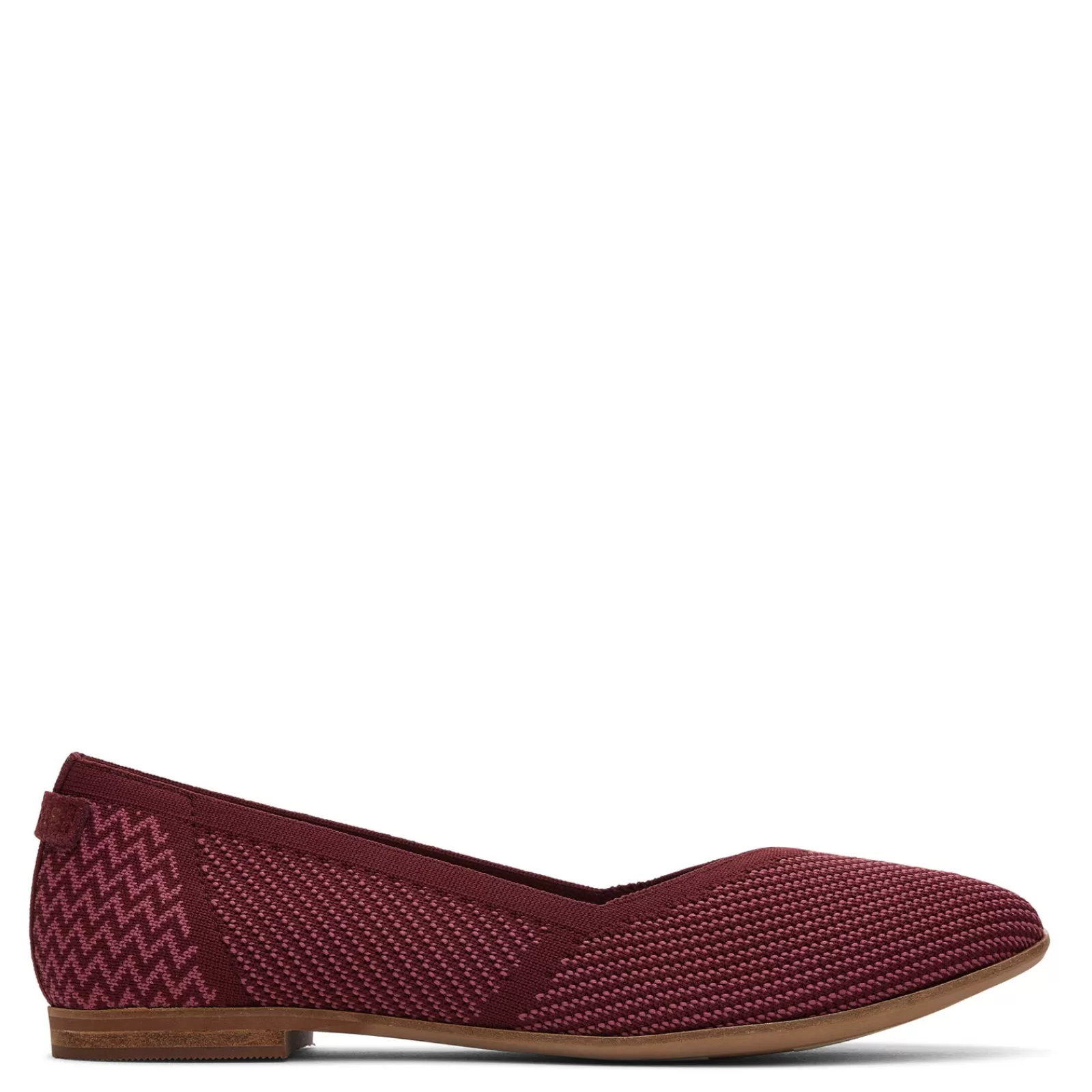 Best TOMS Women's , Jutti Neat Flat Burgundy