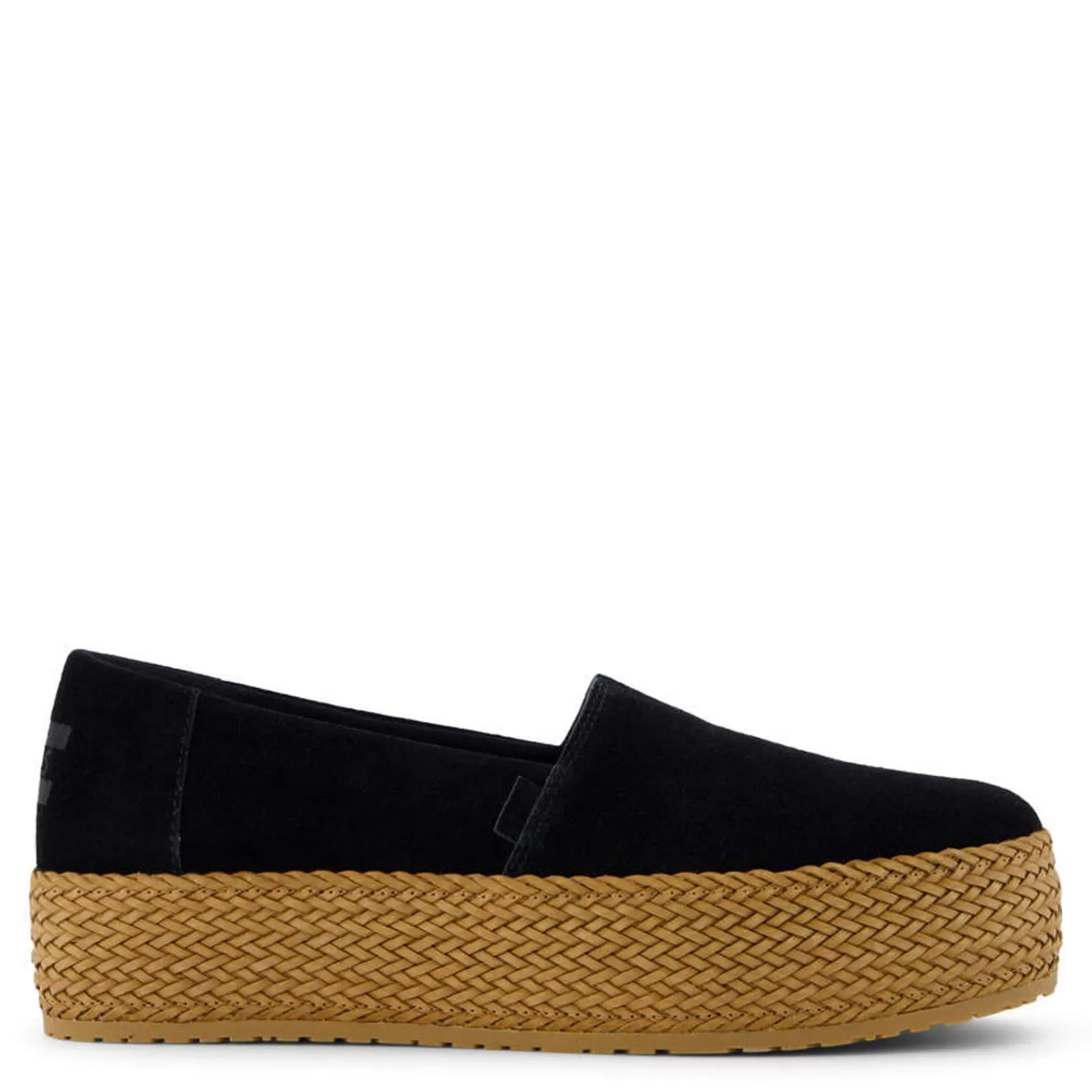 Best TOMS Women's , Valencia Slip-On Black / Tan Weave