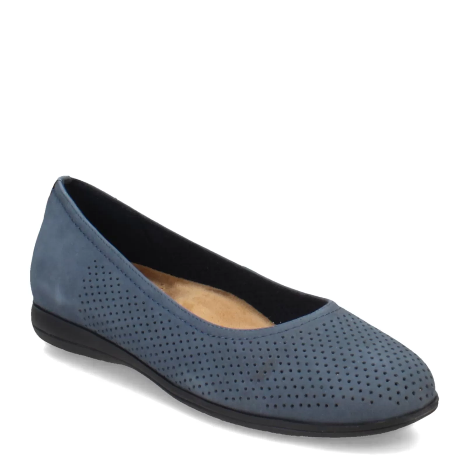 Sale Trotters Women's , Darcey Flat Denim Blue