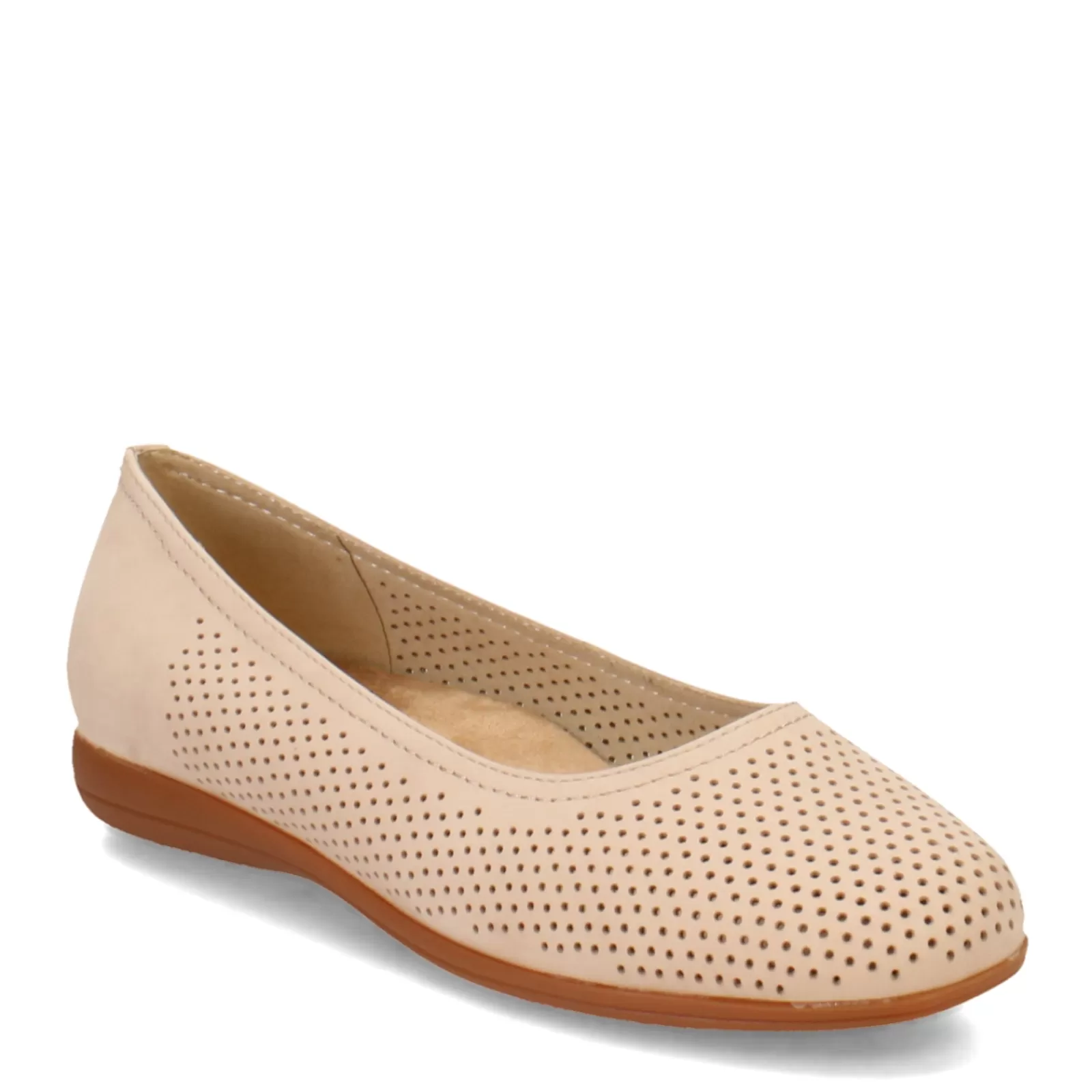 Best Trotters Women's , Darcey Flat Sand Perf