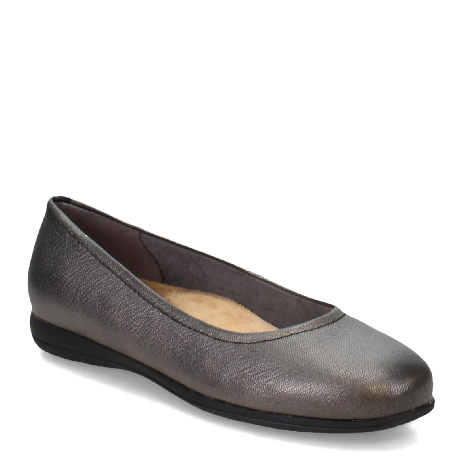 Discount Trotters Women's , Darcey Flat Pewter