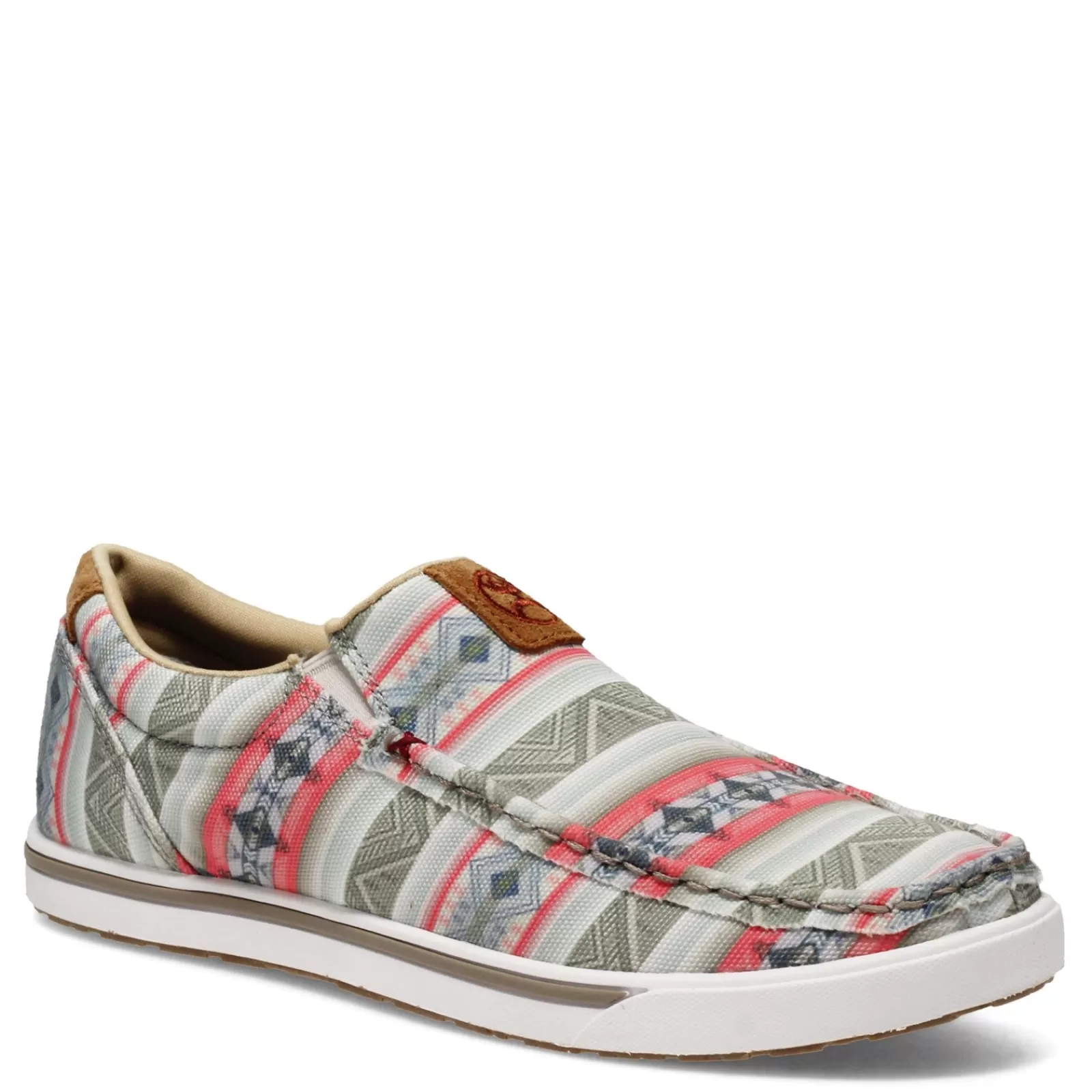 Cheap Twisted X Women's , Hooey Loper Slip-On Pink Multi