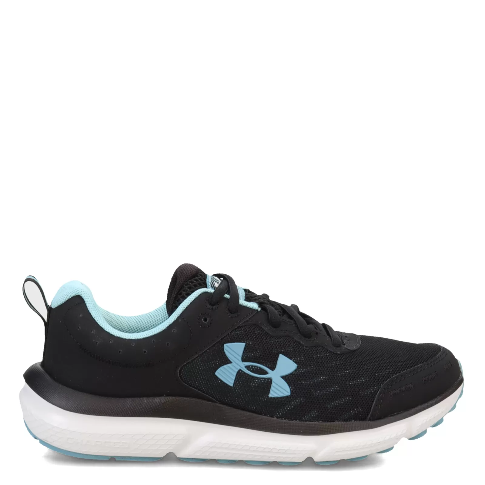 Store Under Armour Women's , Charged Assert 10 Running Shoe Black/Still Water/Halo Gray