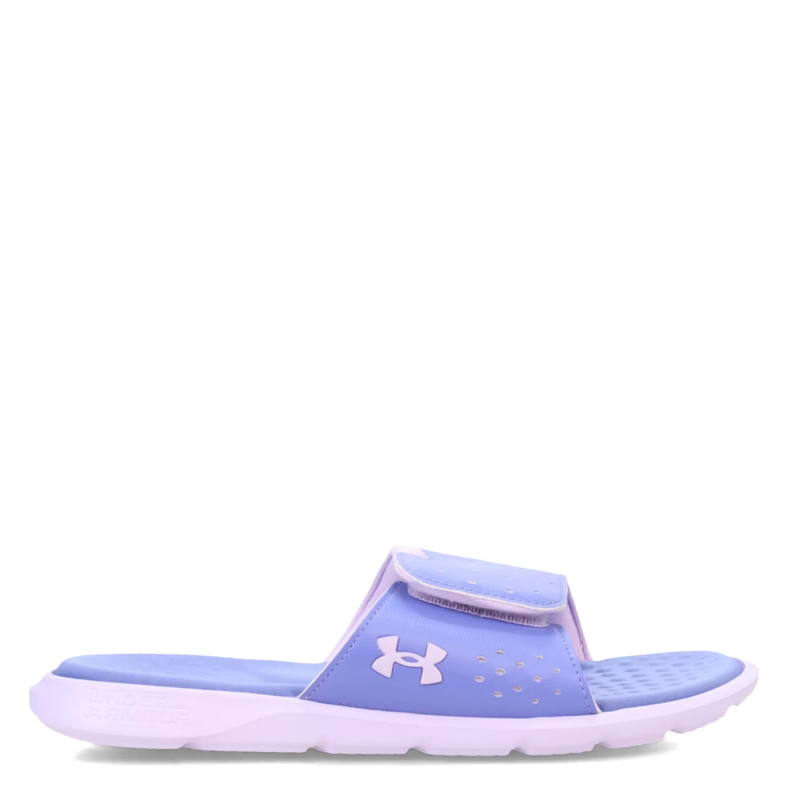 Hot Under Armour Women's , Ignite 7 Slide Sandal Baja Blue/Nebula Purple