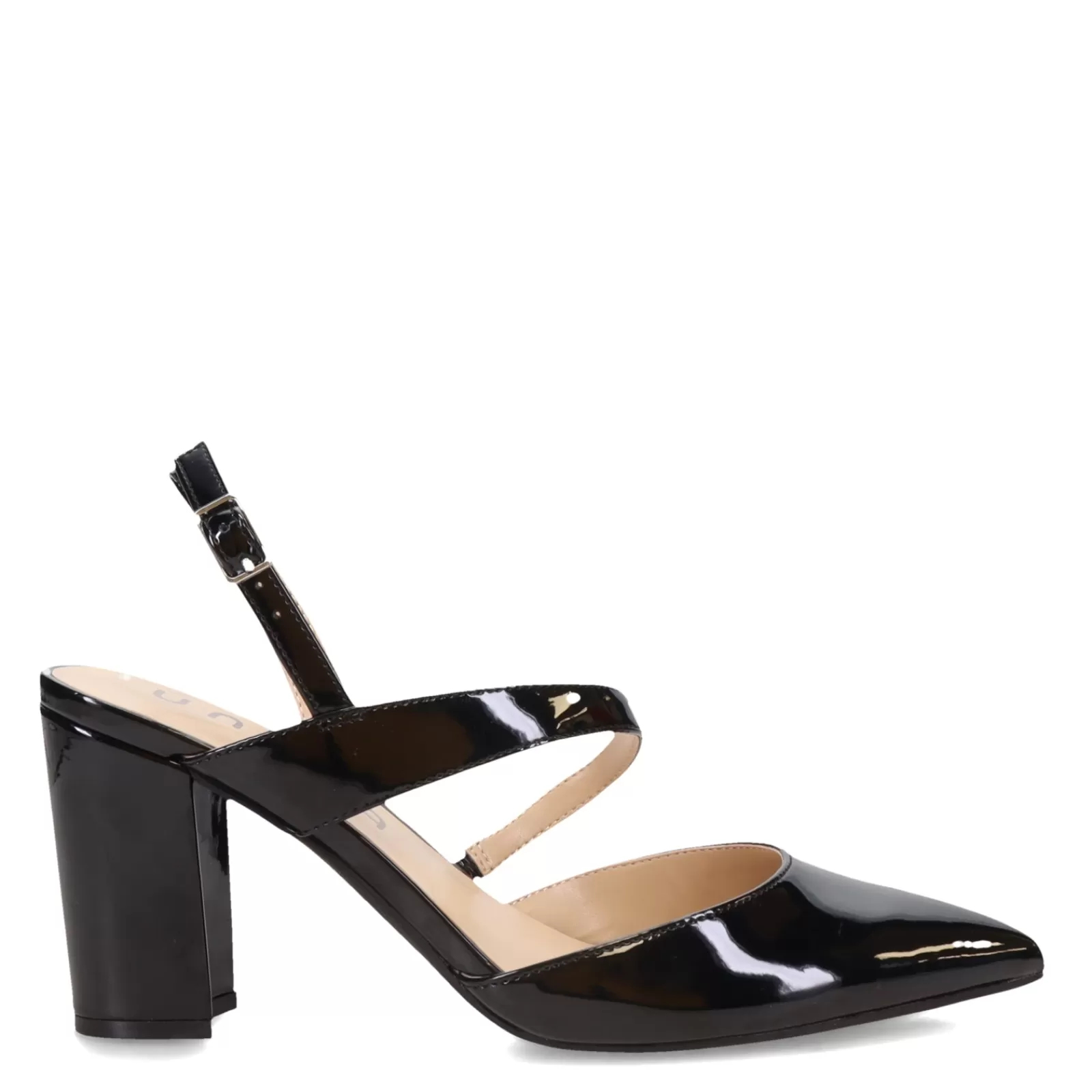 New Unisa Women's , Mottie Pump Black Patent