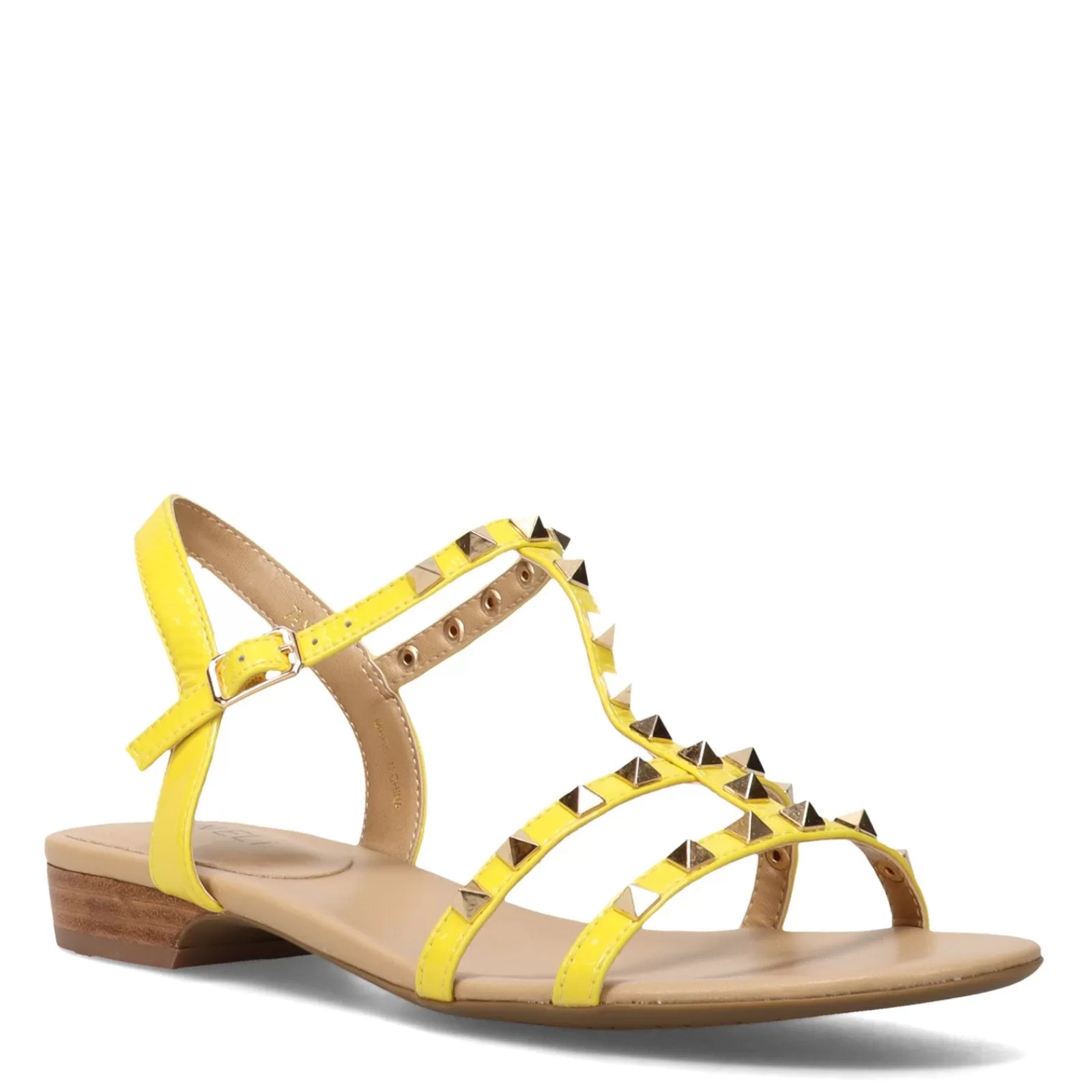 Fashion Vaneli Women's , Brunel Sandal Yellow Patent