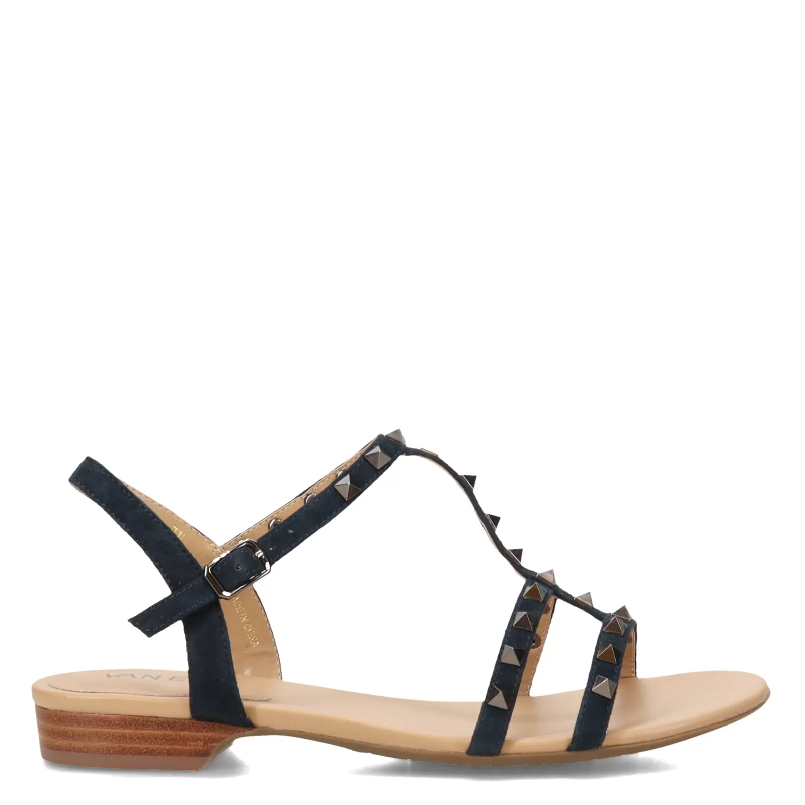 Outlet Vaneli Women's , Brunel Sandal Navy Suede