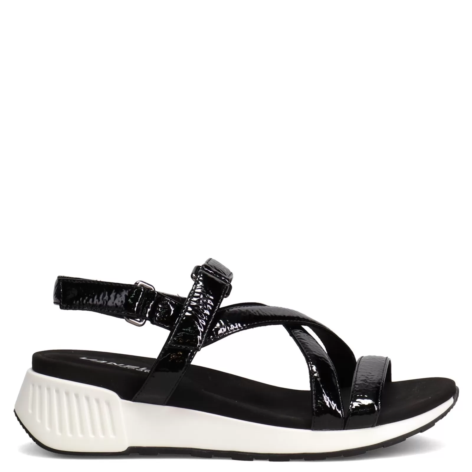 Clearance Vaneli Women's , Trevin Sandal Black Patent