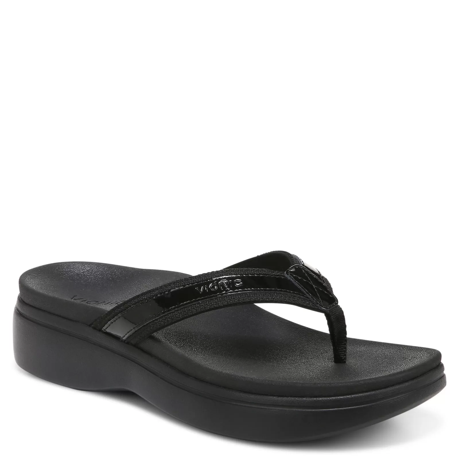 Hot Vionic Women's , High Tide Sandal Solid Black