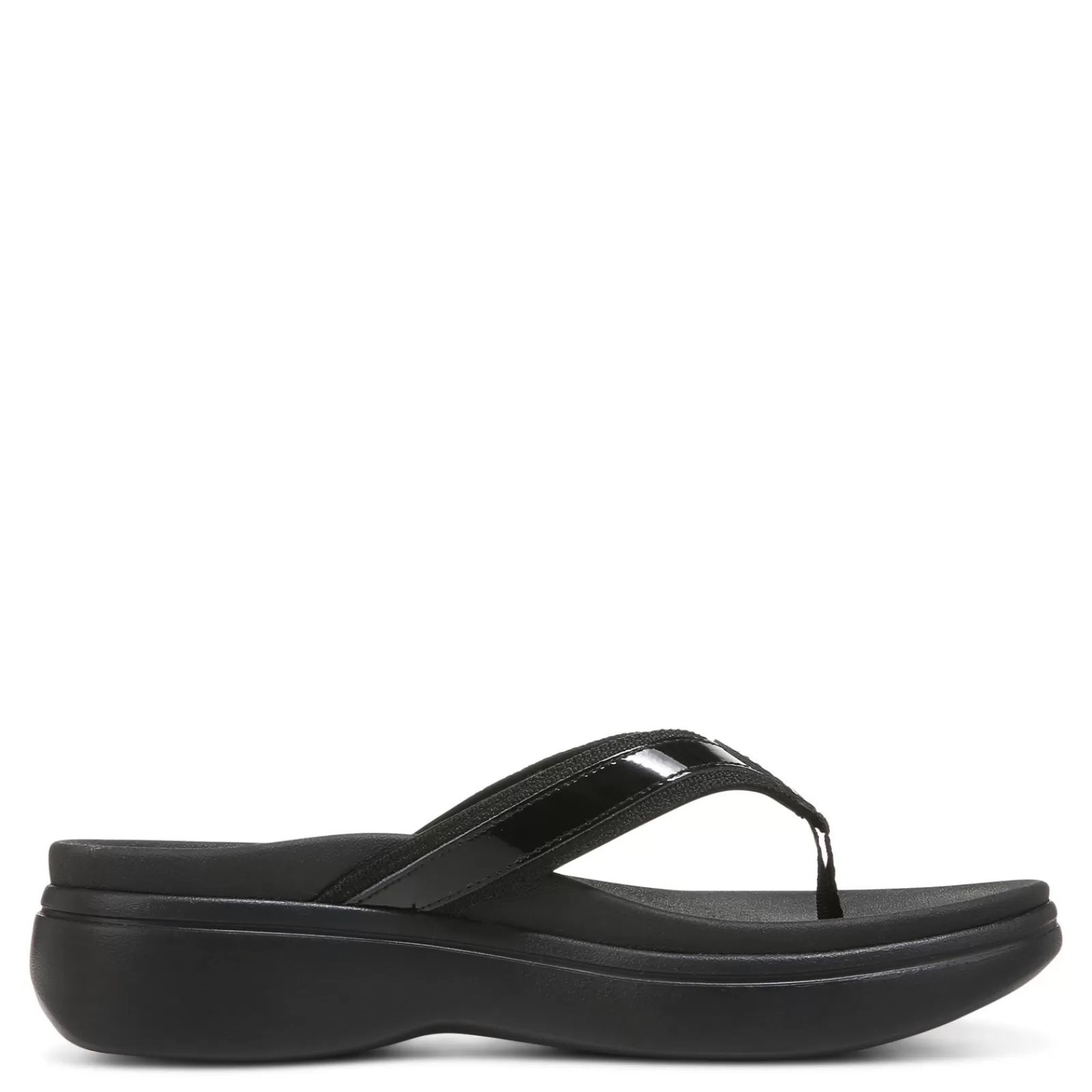 Hot Vionic Women's , High Tide Sandal Solid Black