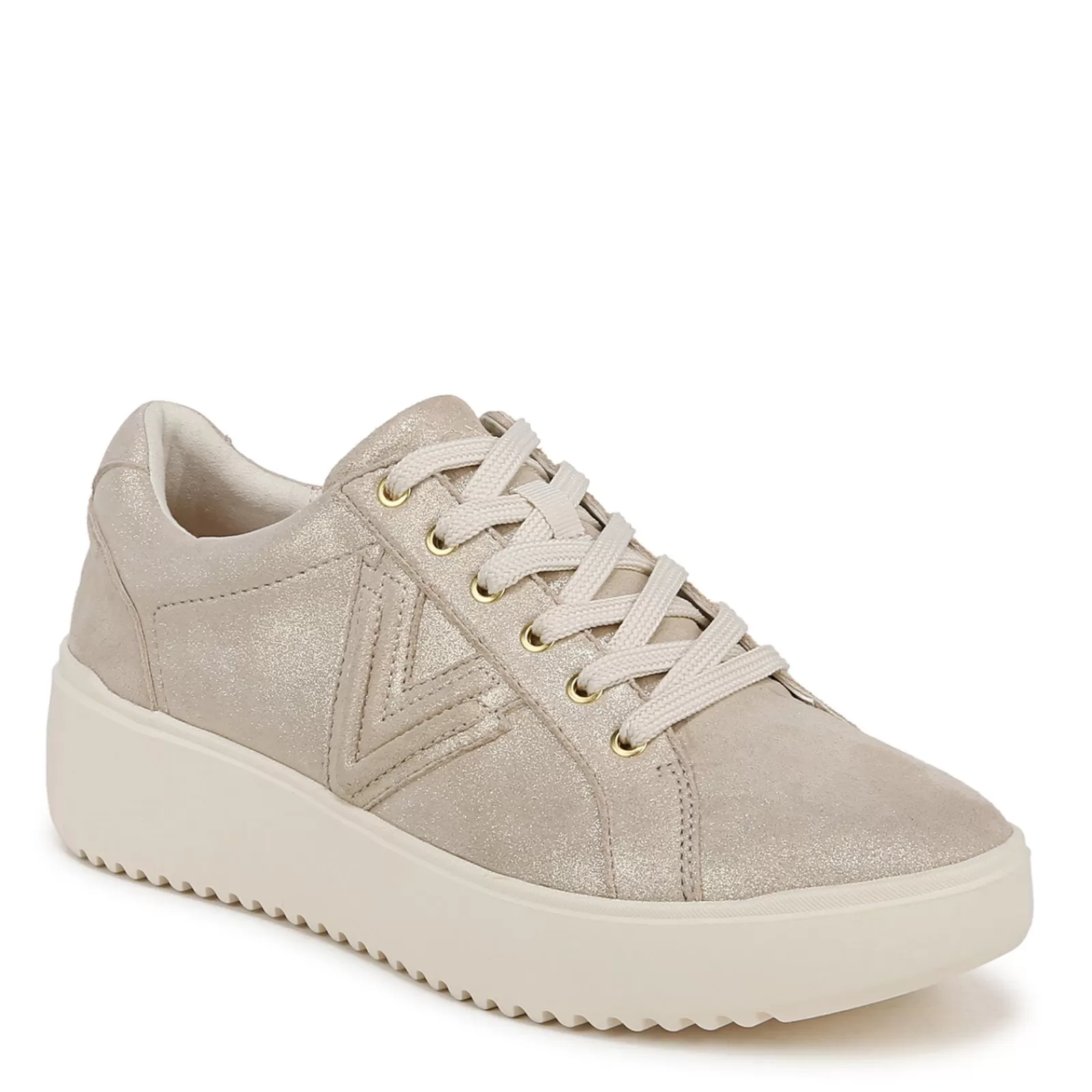 Online Vionic Women's , Kearny Sneaker Soft Gold Leather