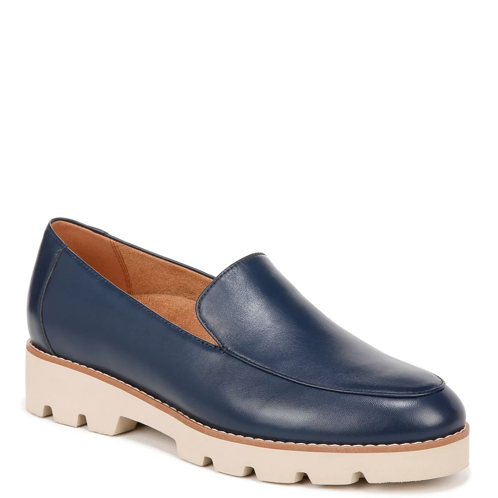 Best Vionic Women's , Kensley Loafer Navy Nappa Leather