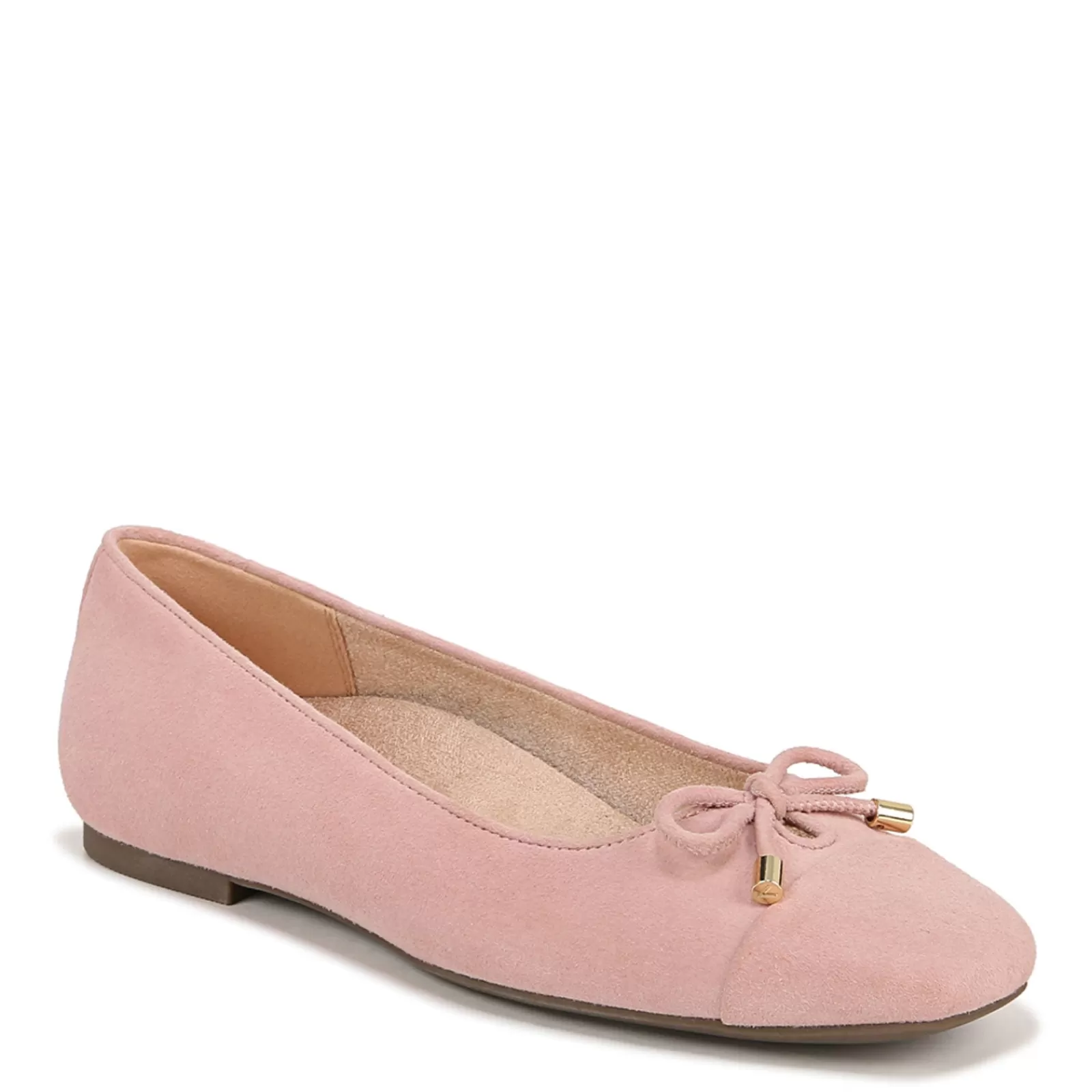 New Vionic Women's , Klara Flat Pink Suede