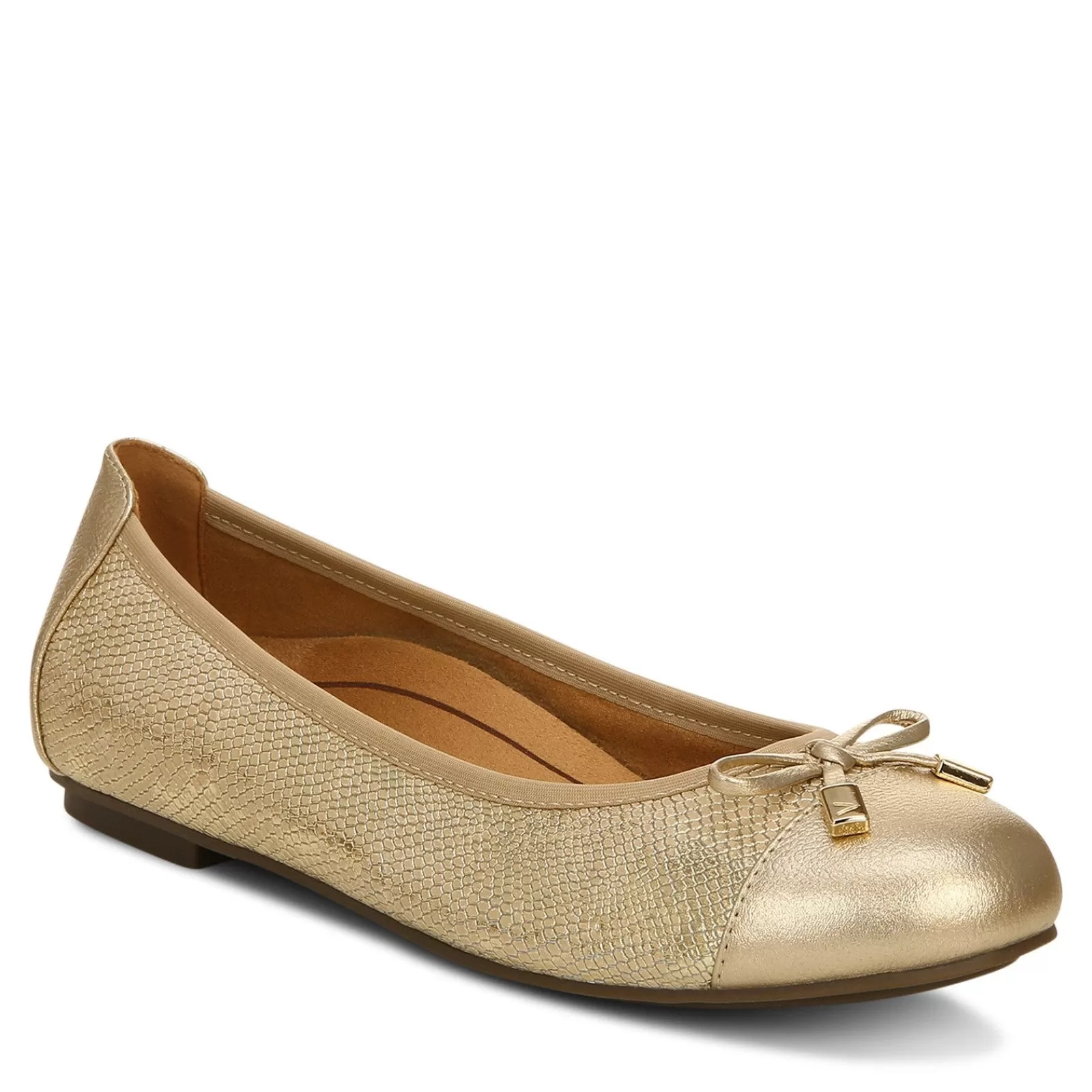 Store Vionic Women's , Spark Minna Flat Gold