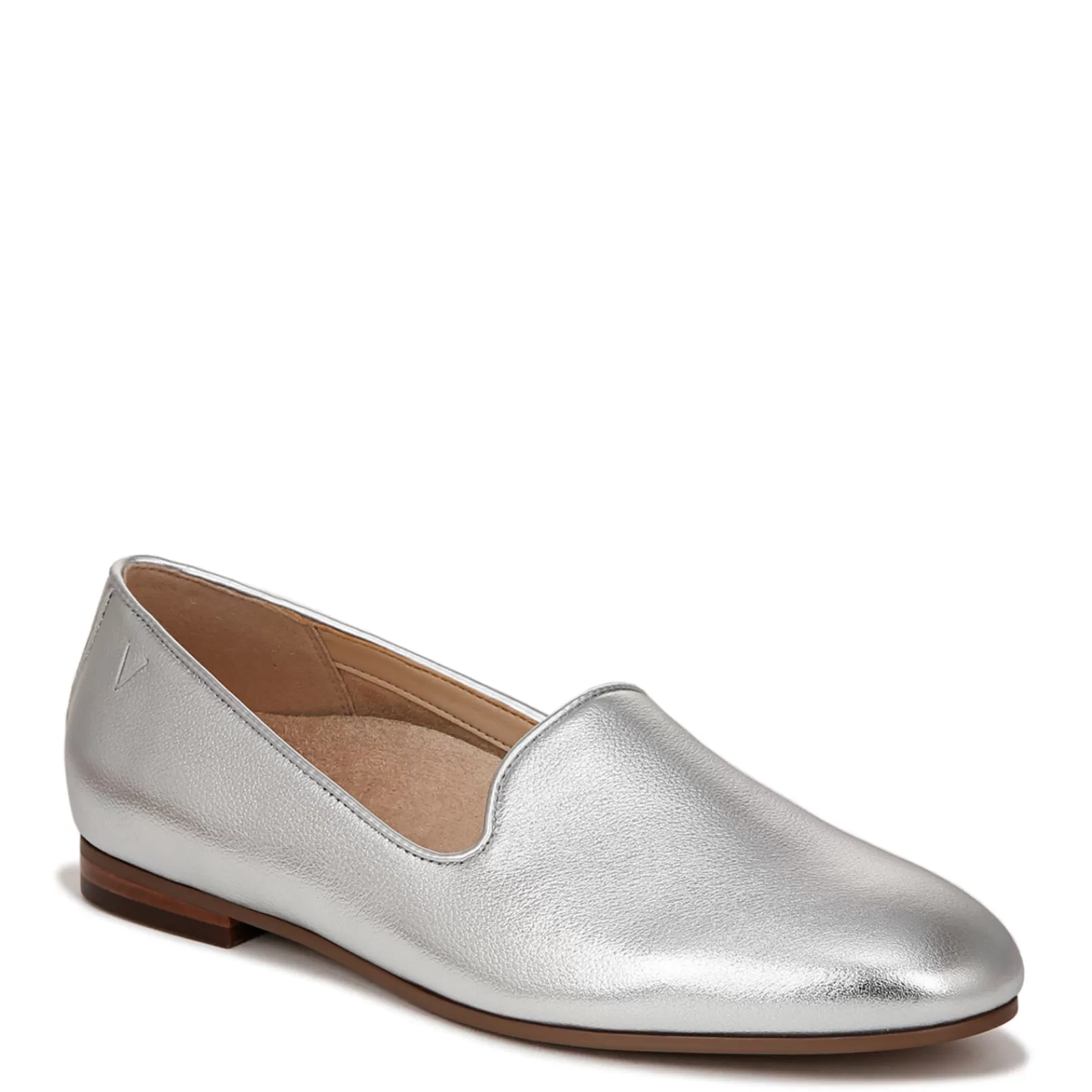 Cheap Vionic Women's , Willa II Flat Silver Metallic Leather