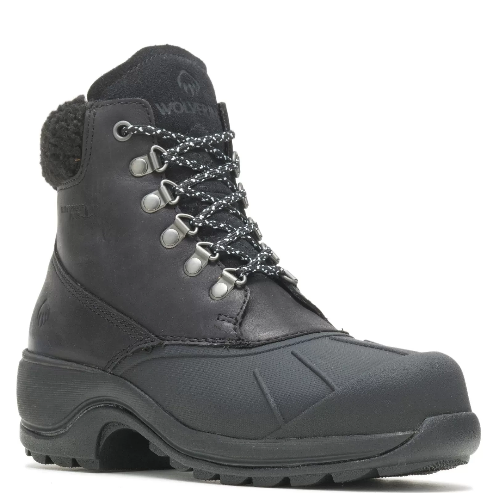 Discount Wolverine Women's , Frost Insulated Boot Solid Black