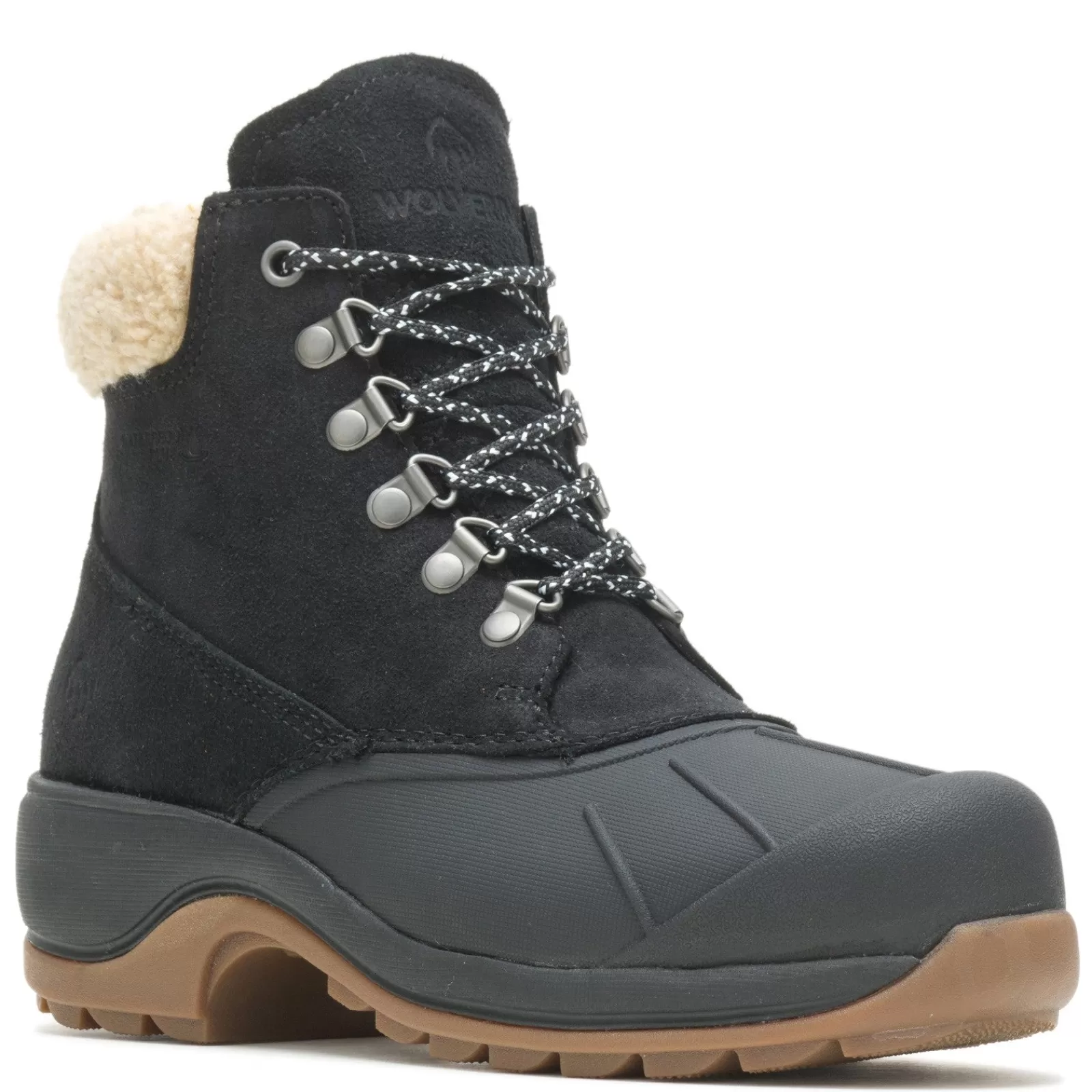 Fashion Wolverine Women's , Frost Insulated Boot Black Beige